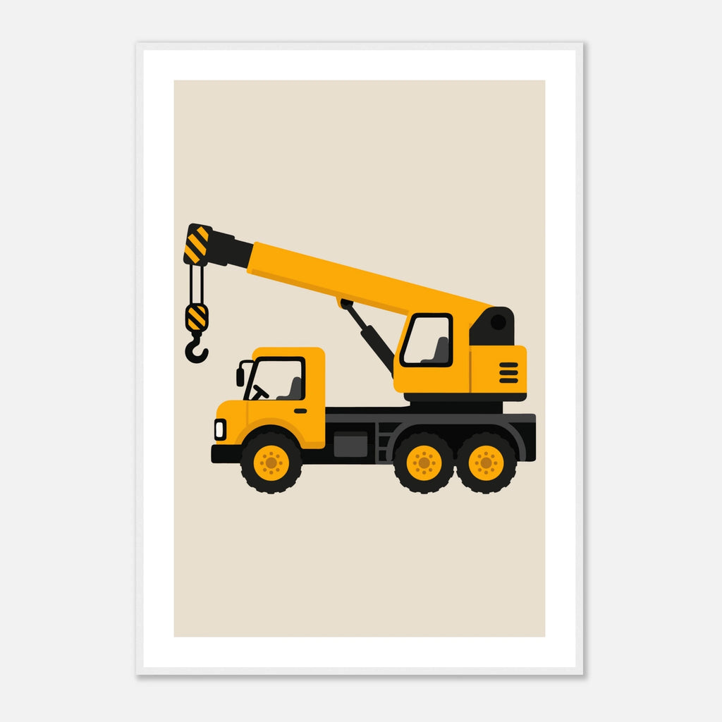 Kranbil poster poster
