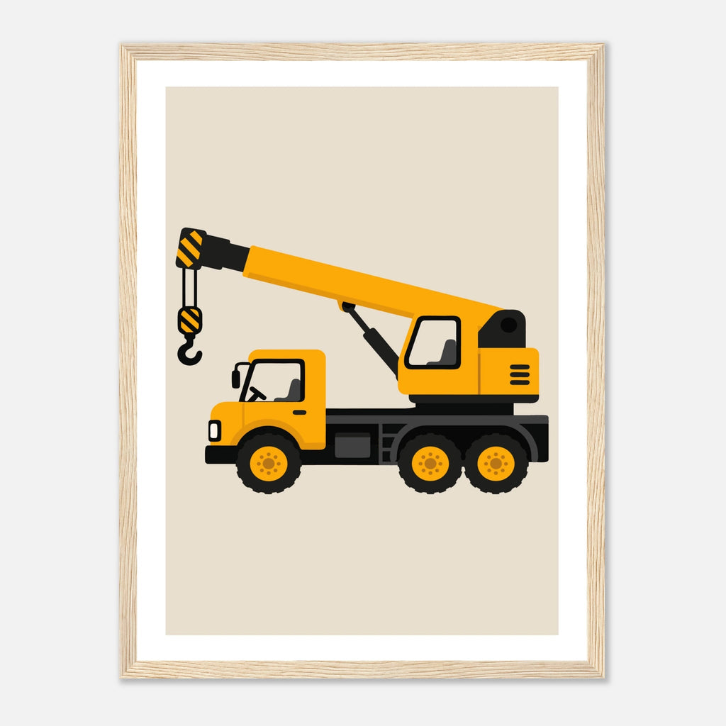 Kranbil poster poster