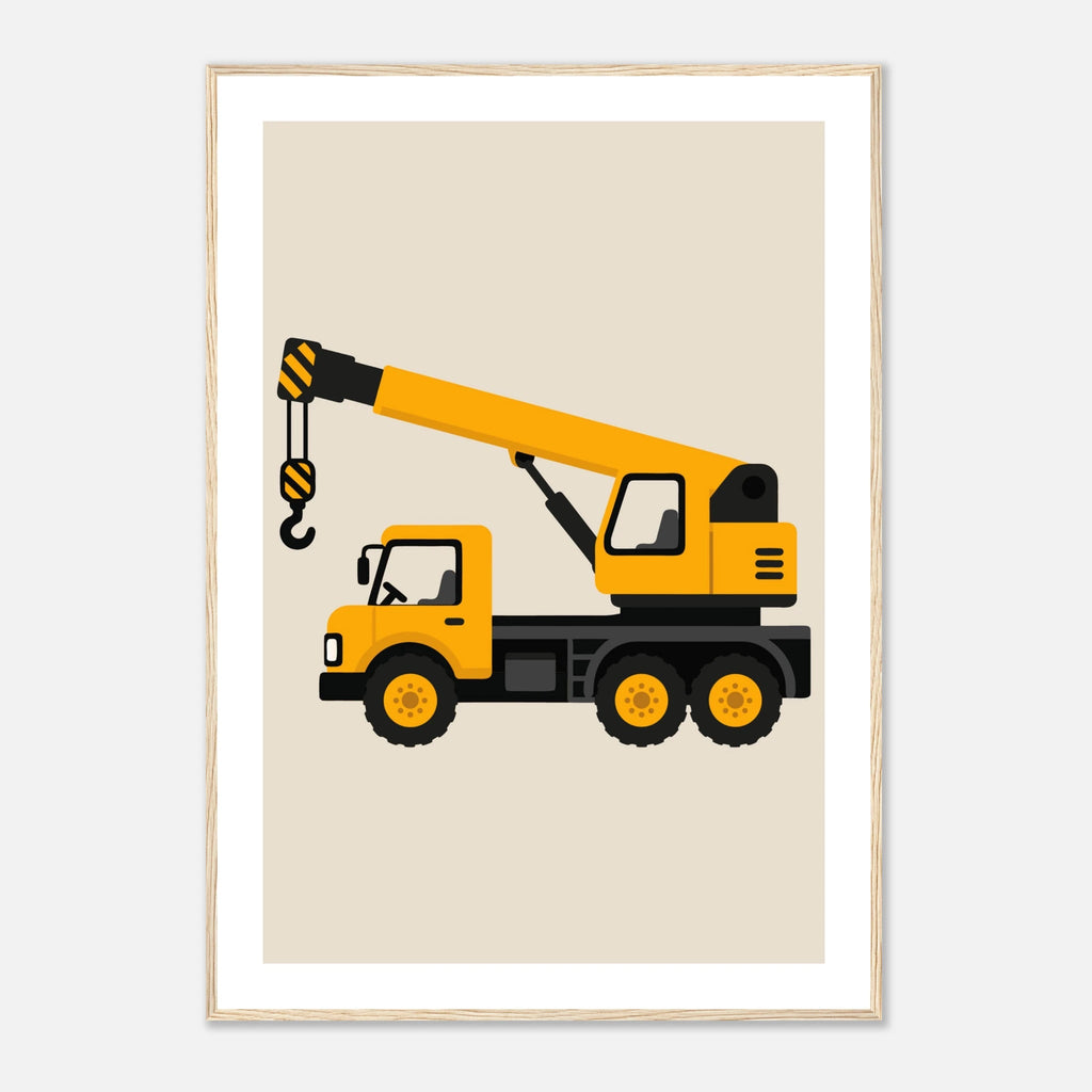 Kranbil poster poster