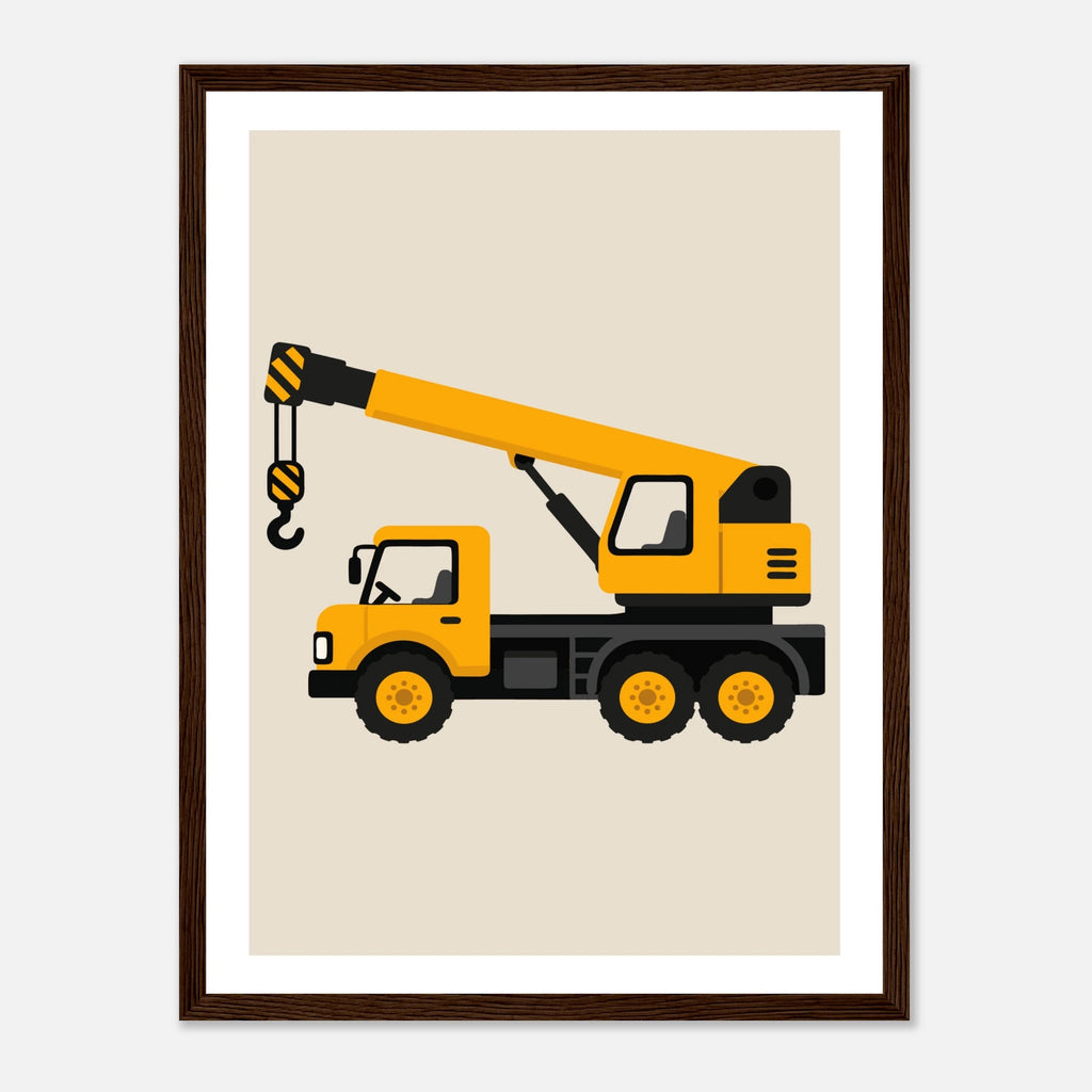 Kranbil poster poster