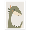 Långhals dinosaurieposter poster