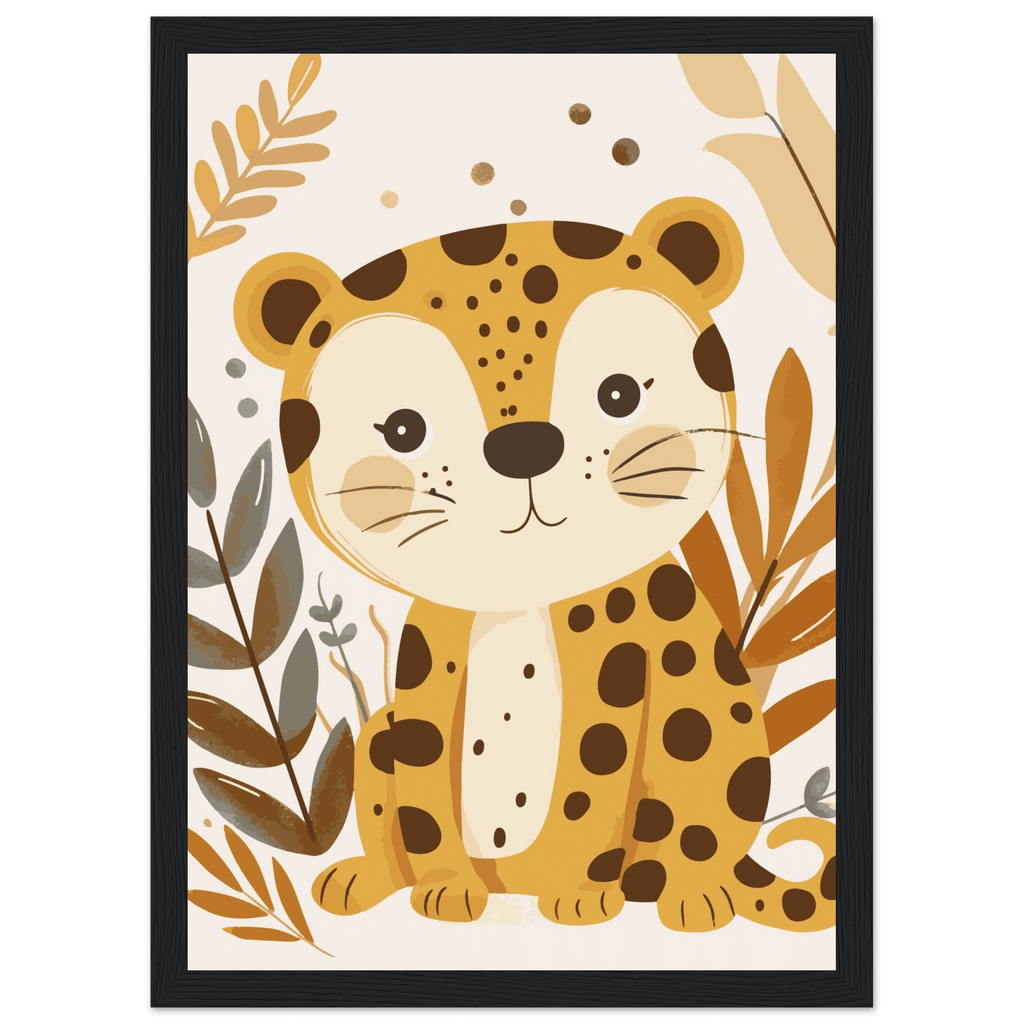 Leopardposter poster