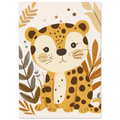 Leopardposter poster