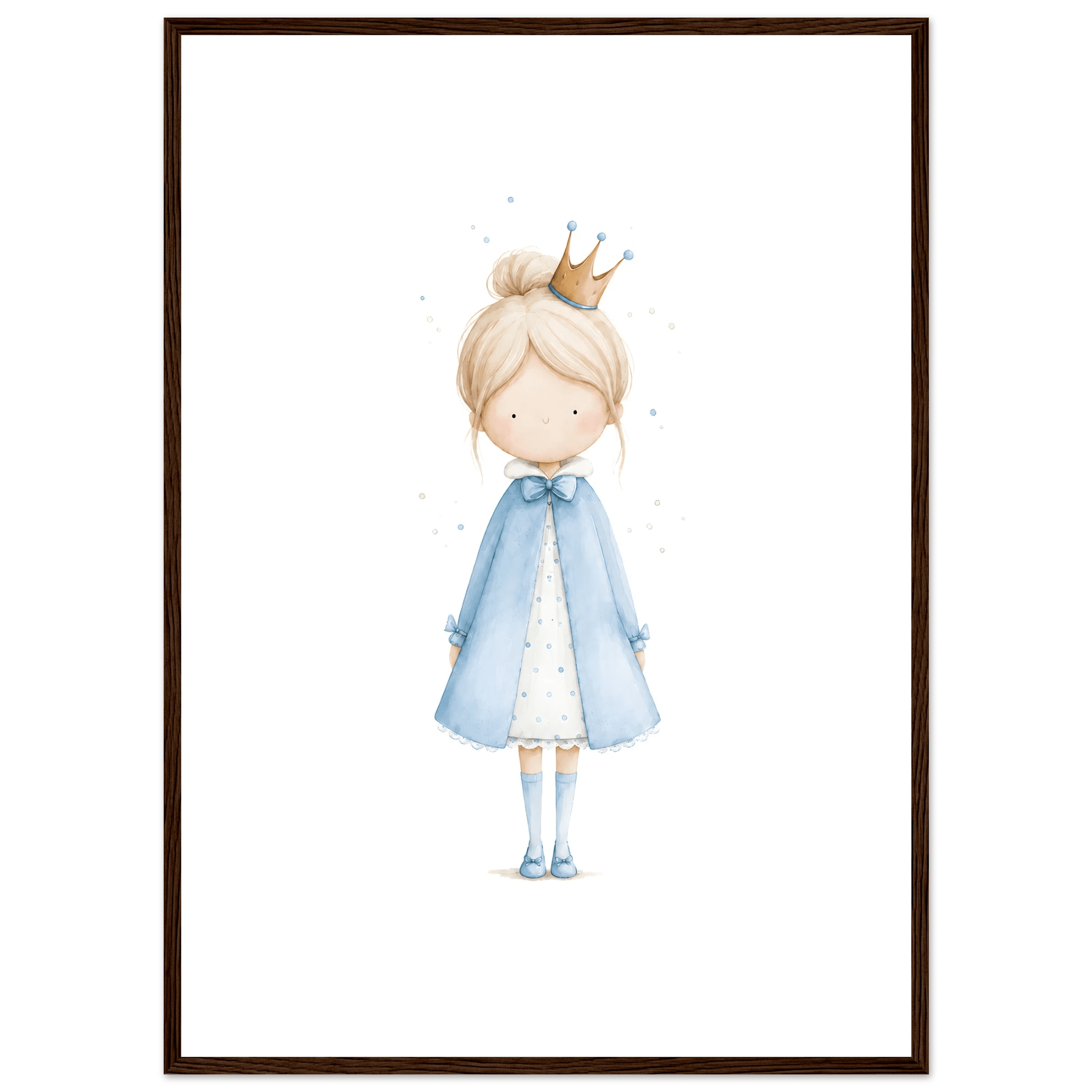 Liten Prinsessa - Personlig Text 💙 poster