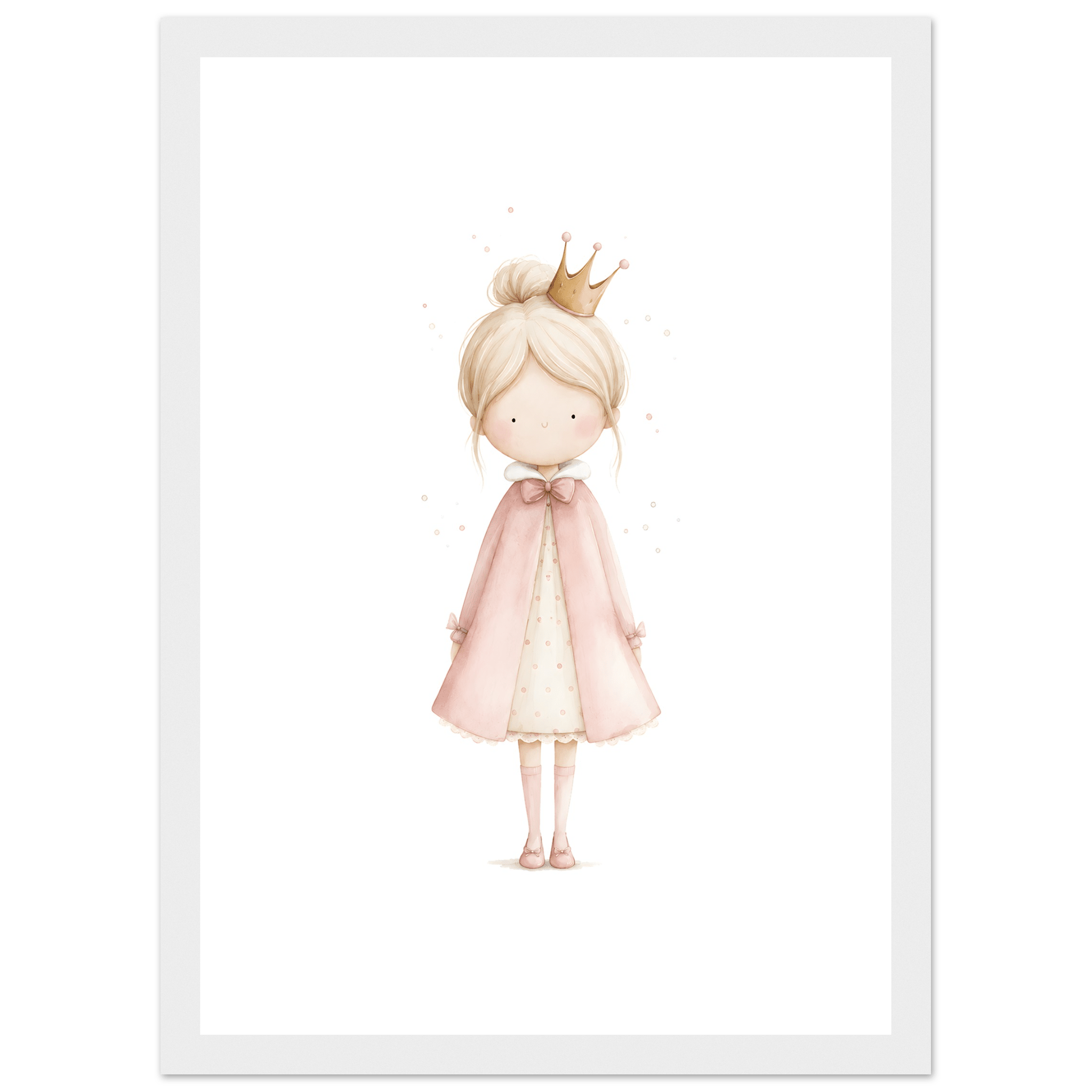Liten Prinsessa – Personlig Text 💗 poster