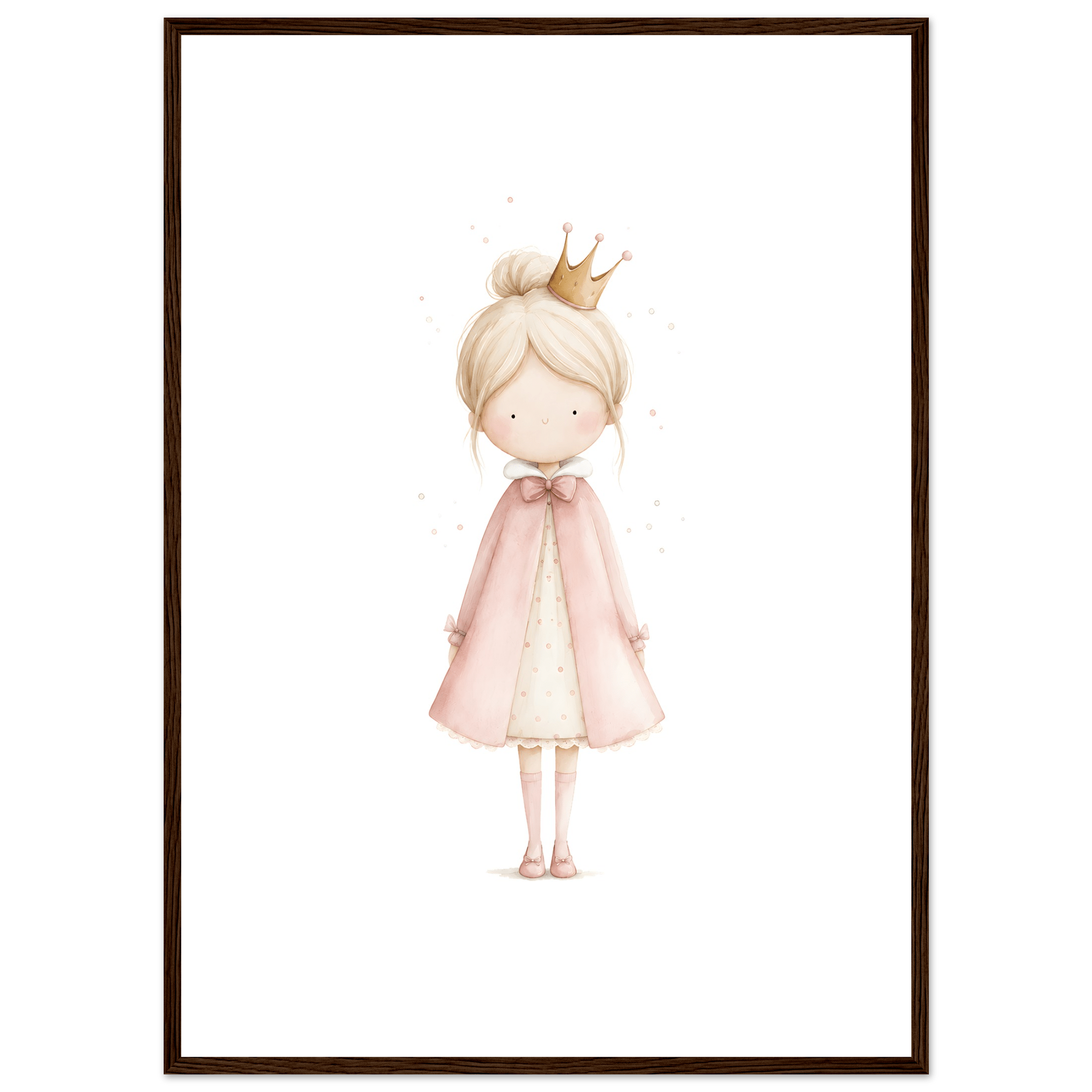 Liten Prinsessa – Personlig Text 💗 poster