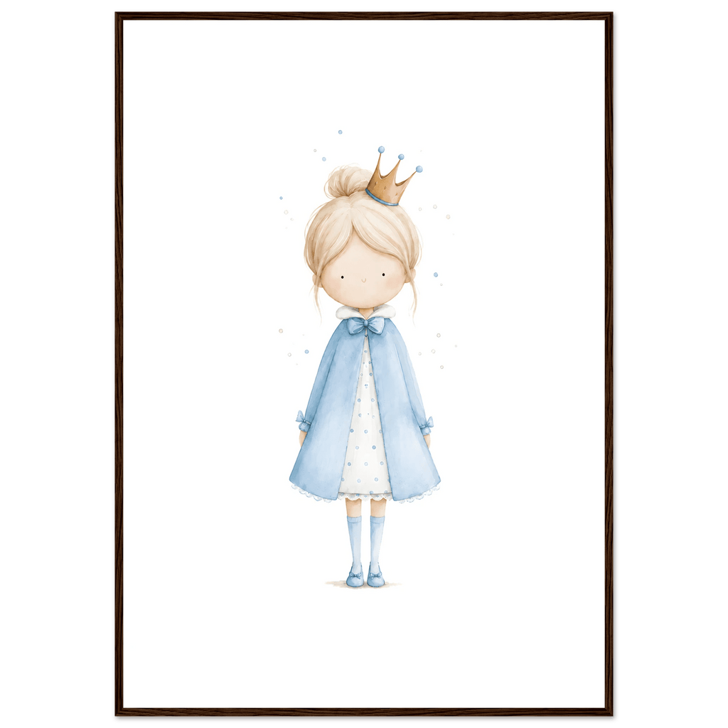 Liten Prinsessa - Personlig Text 💙 poster