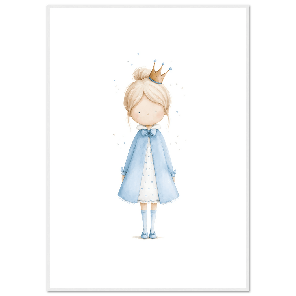Liten Prinsessa - Personlig Text 💙 poster