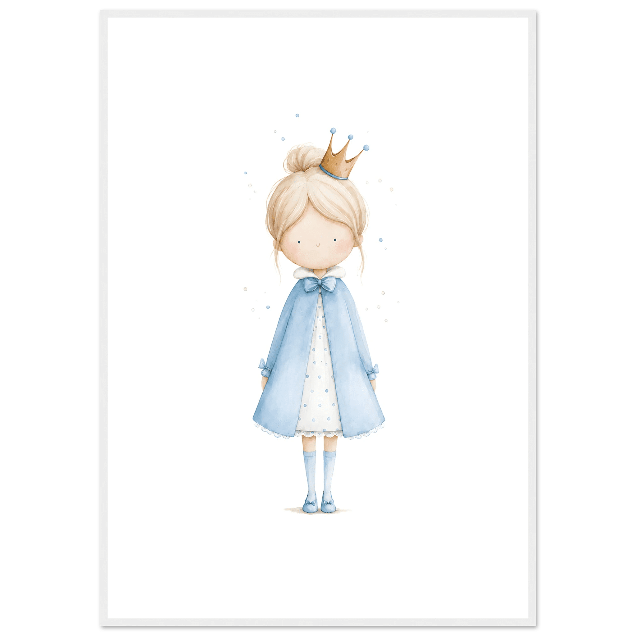 Liten Prinsessa - Personlig Text 💙 poster
