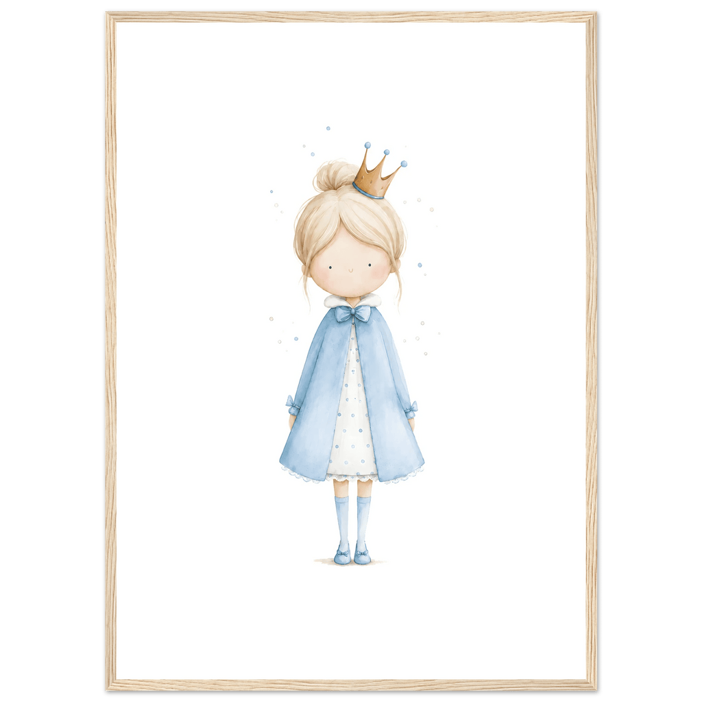 Liten Prinsessa - Personlig Text 💙 poster