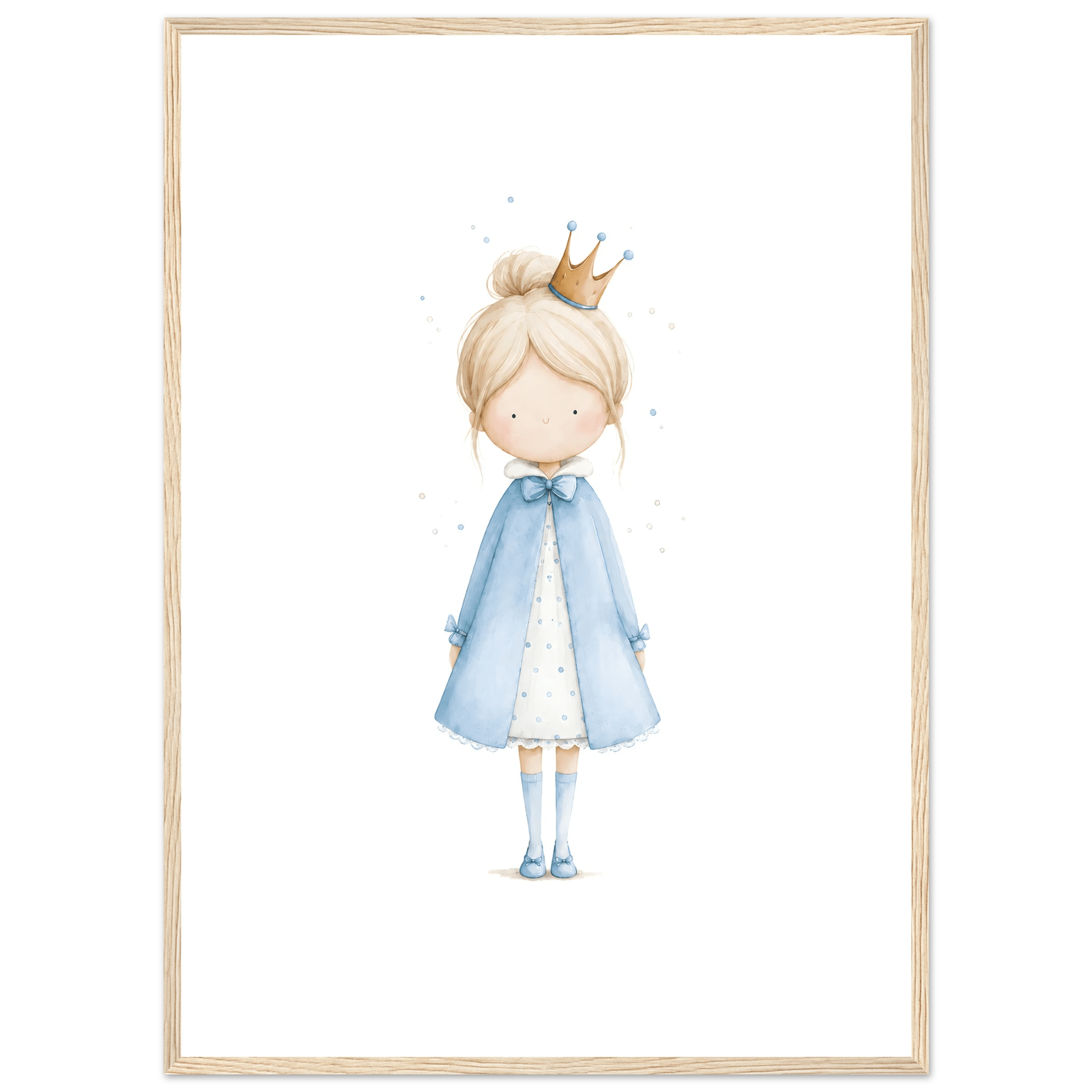 Liten Prinsessa - Personlig Text 💙 poster