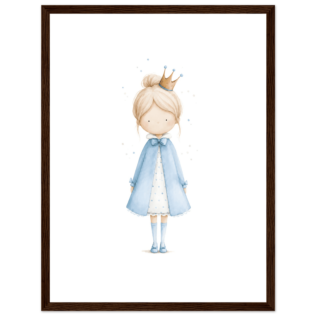 Liten Prinsessa - Personlig Text 💙 poster