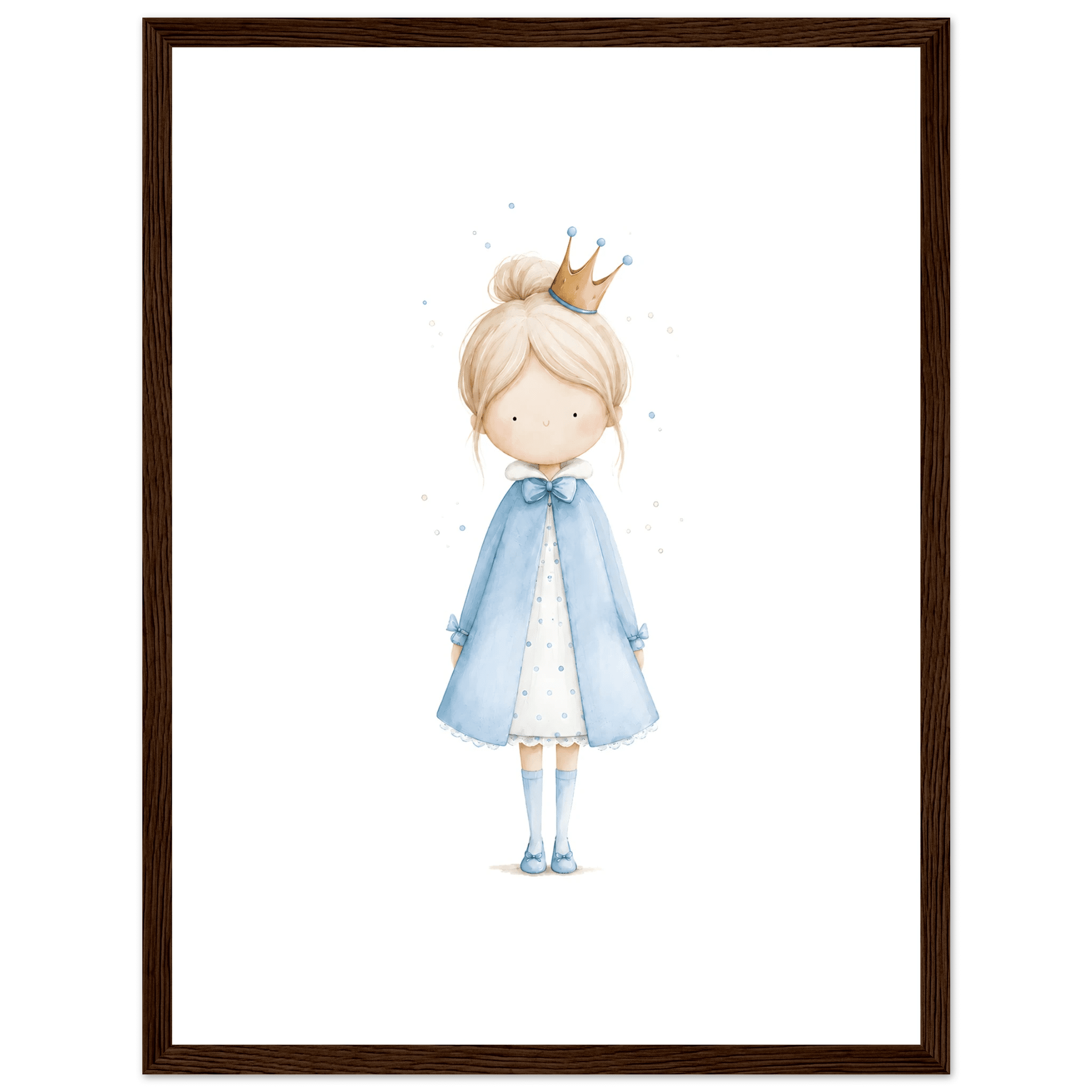 Liten Prinsessa - Personlig Text 💙 poster