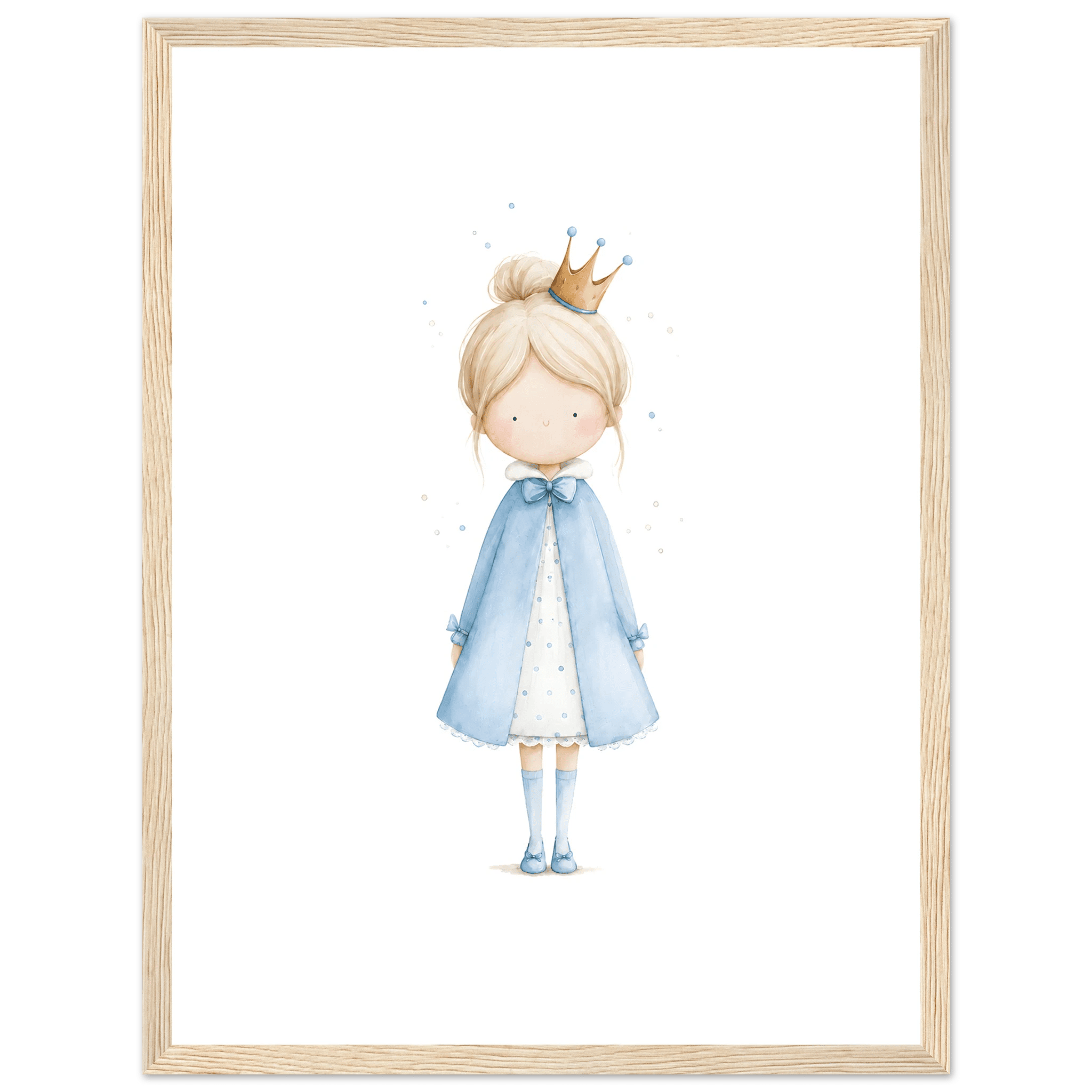 Liten Prinsessa - Personlig Text 💙 poster