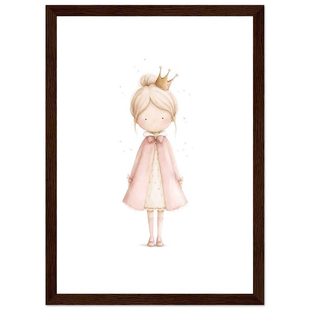 Liten Prinsessa – Personlig Text 💗 poster