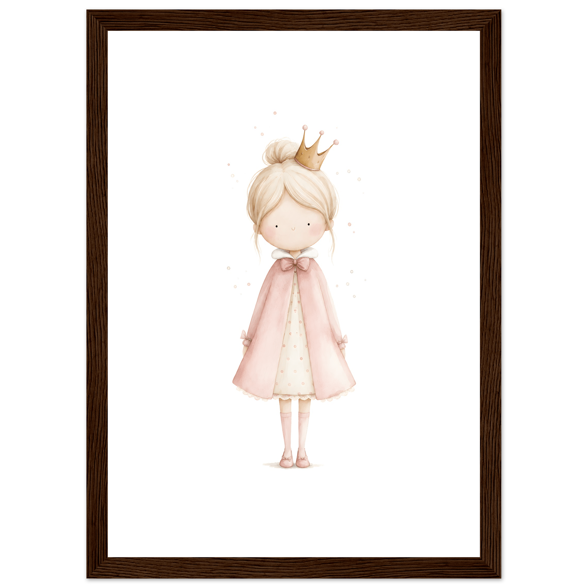 Liten Prinsessa – Personlig Text 💗 poster