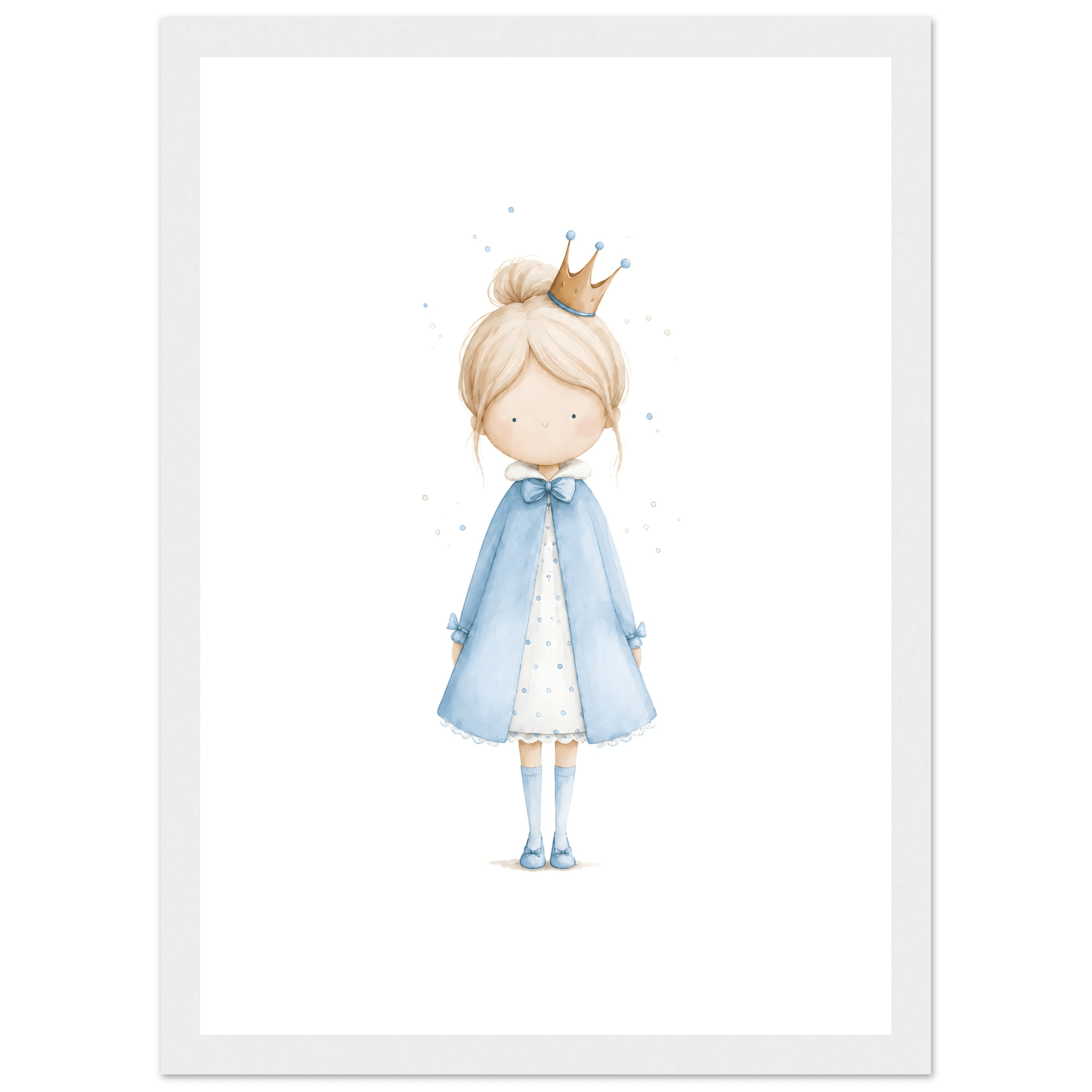 Liten Prinsessa - Personlig Text 💙 poster