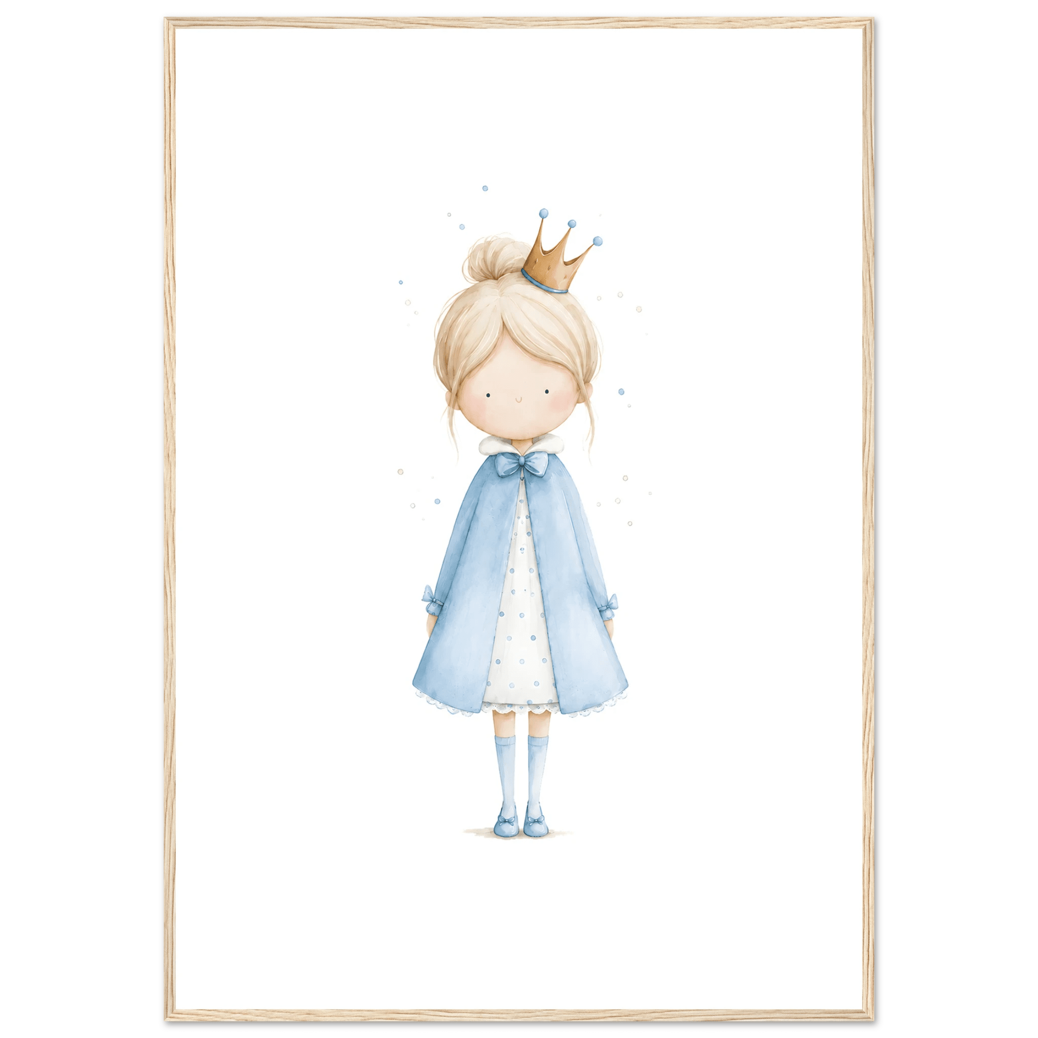 Liten Prinsessa - Personlig Text 💙 poster