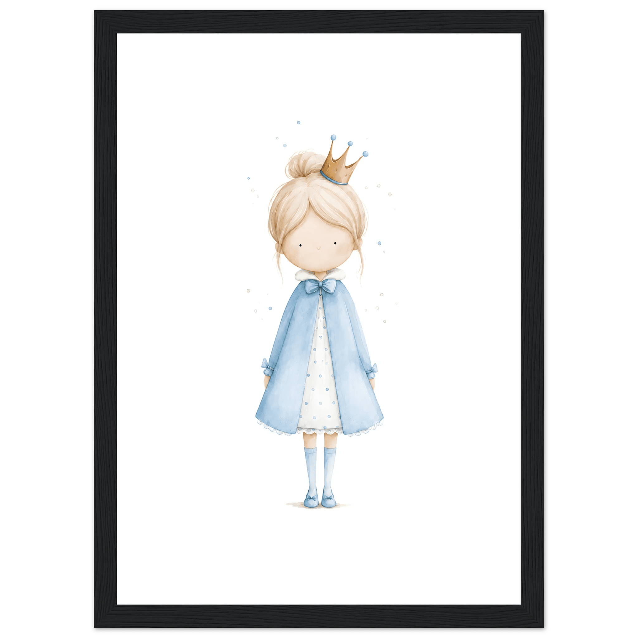 Liten Prinsessa - Personlig Text 💙 poster