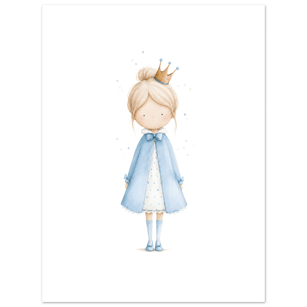 Liten Prinsessa - Personlig Text 💙 poster