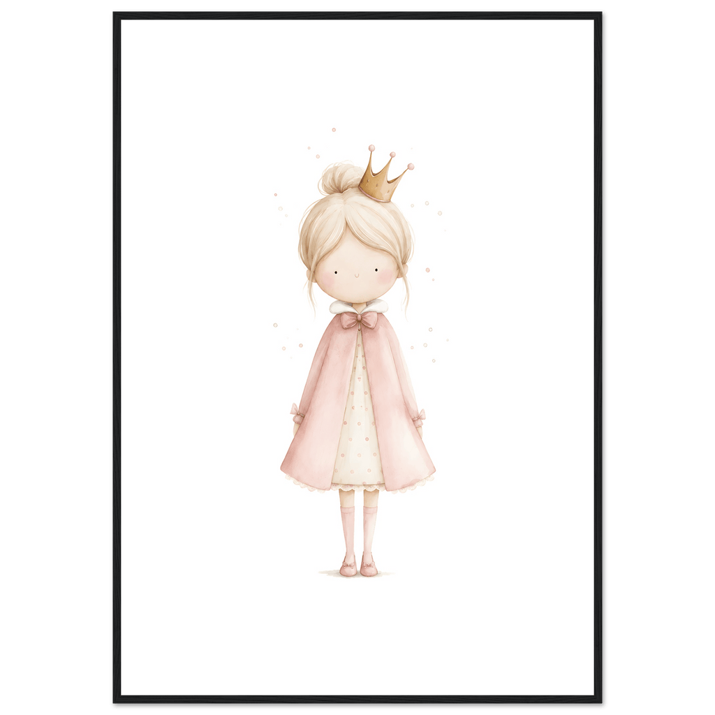 Liten Prinsessa – Personlig Text 💗 poster