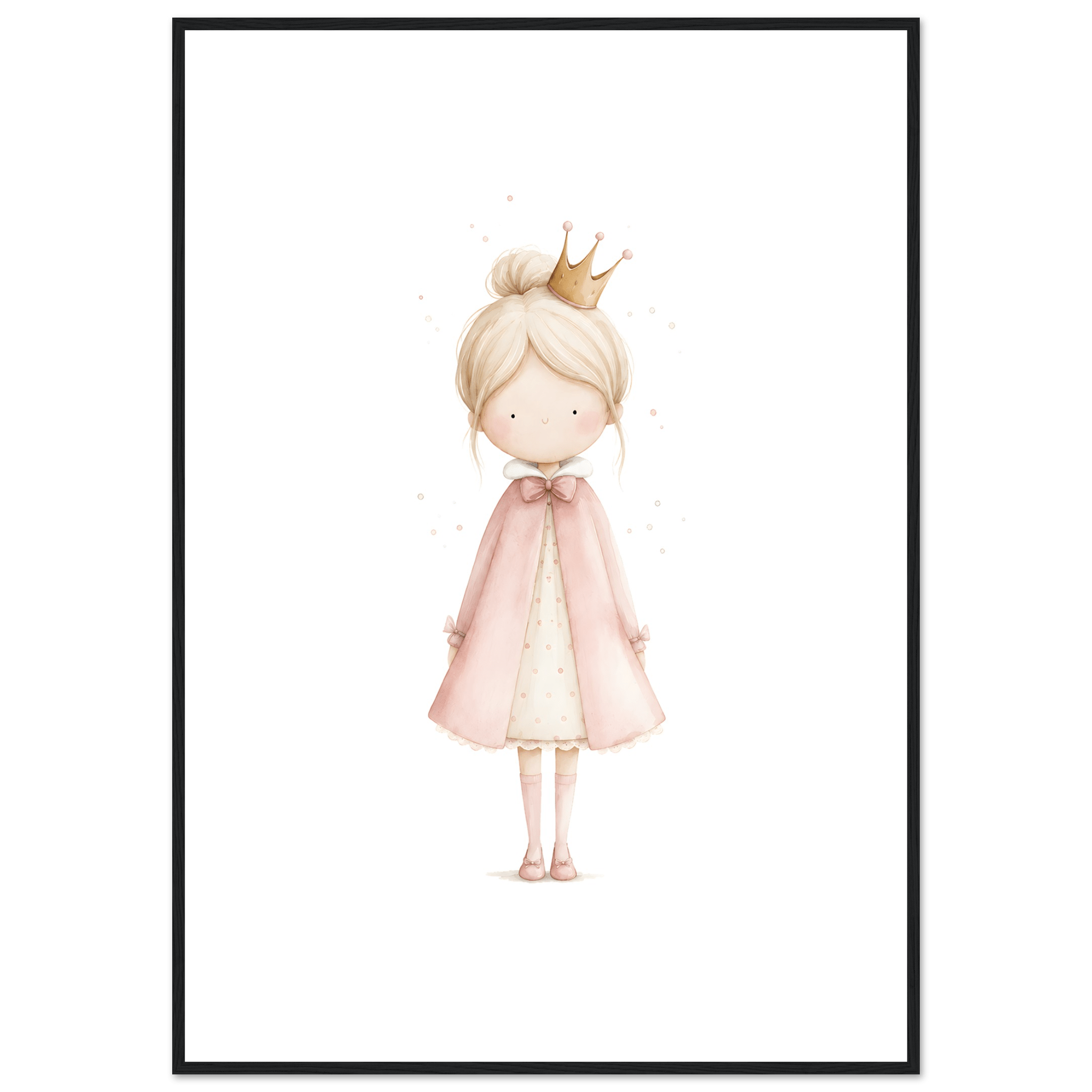 Liten Prinsessa – Personlig Text 💗 poster