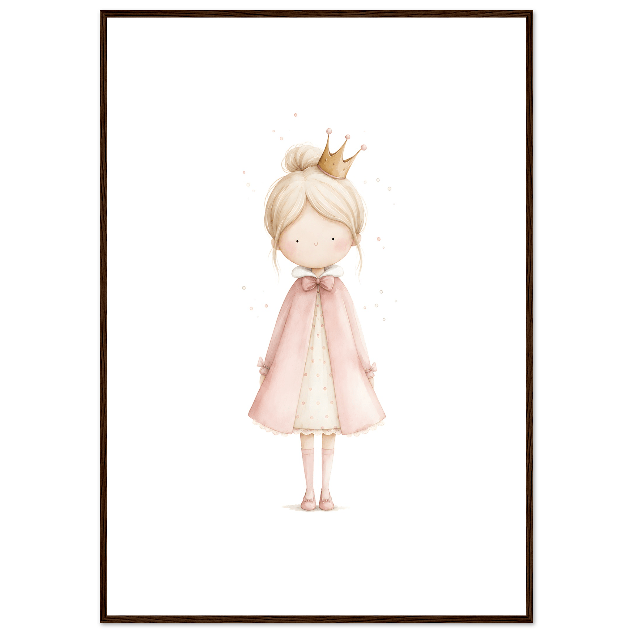 Liten Prinsessa – Personlig Text 💗 poster