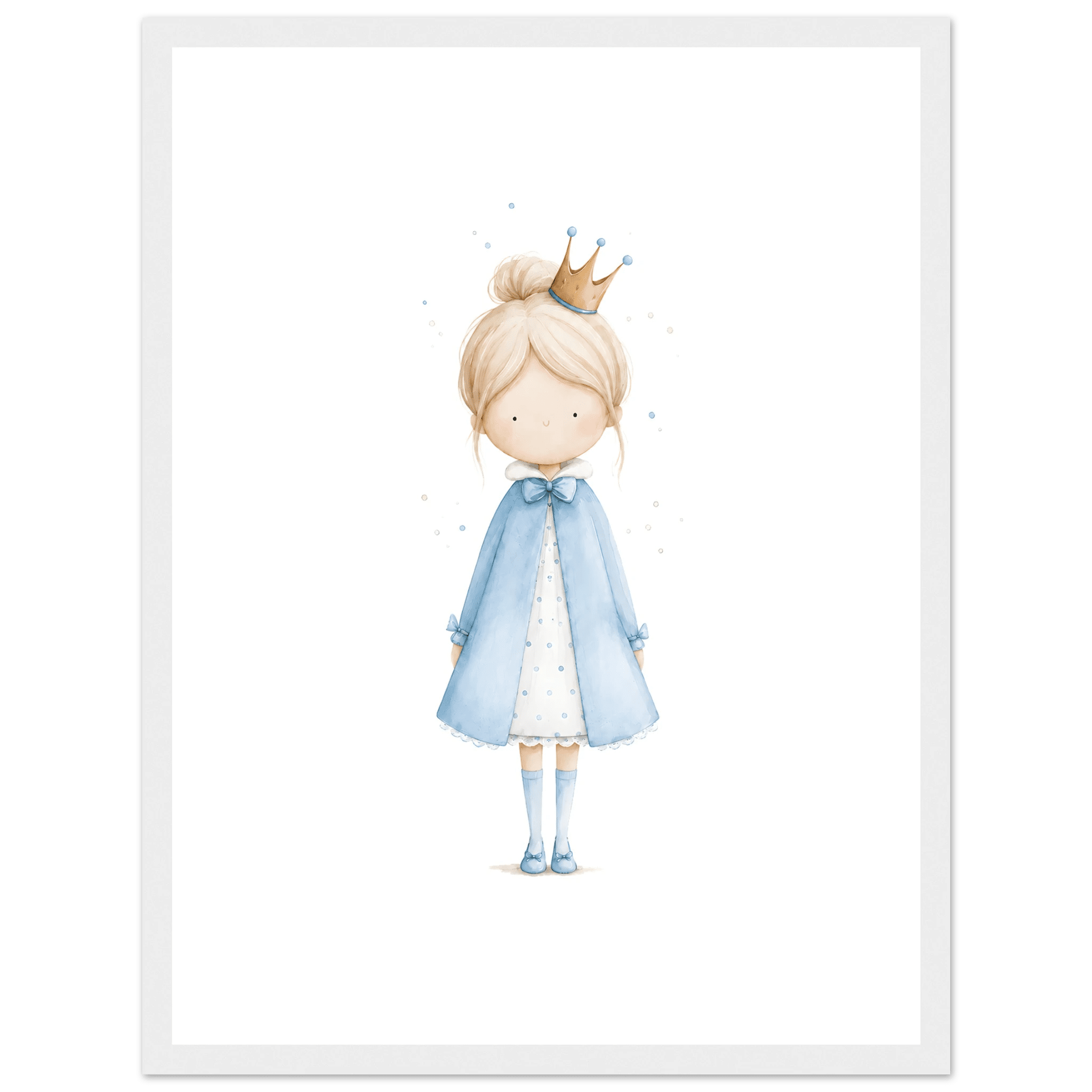 Liten Prinsessa - Personlig Text 💙 poster