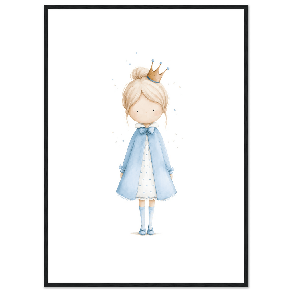 Liten Prinsessa - Personlig Text 💙 poster
