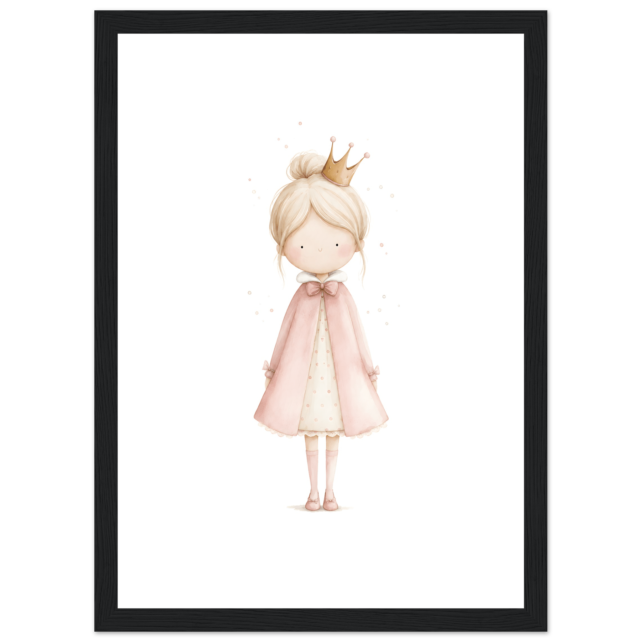 Liten Prinsessa – Personlig Text 💗 poster