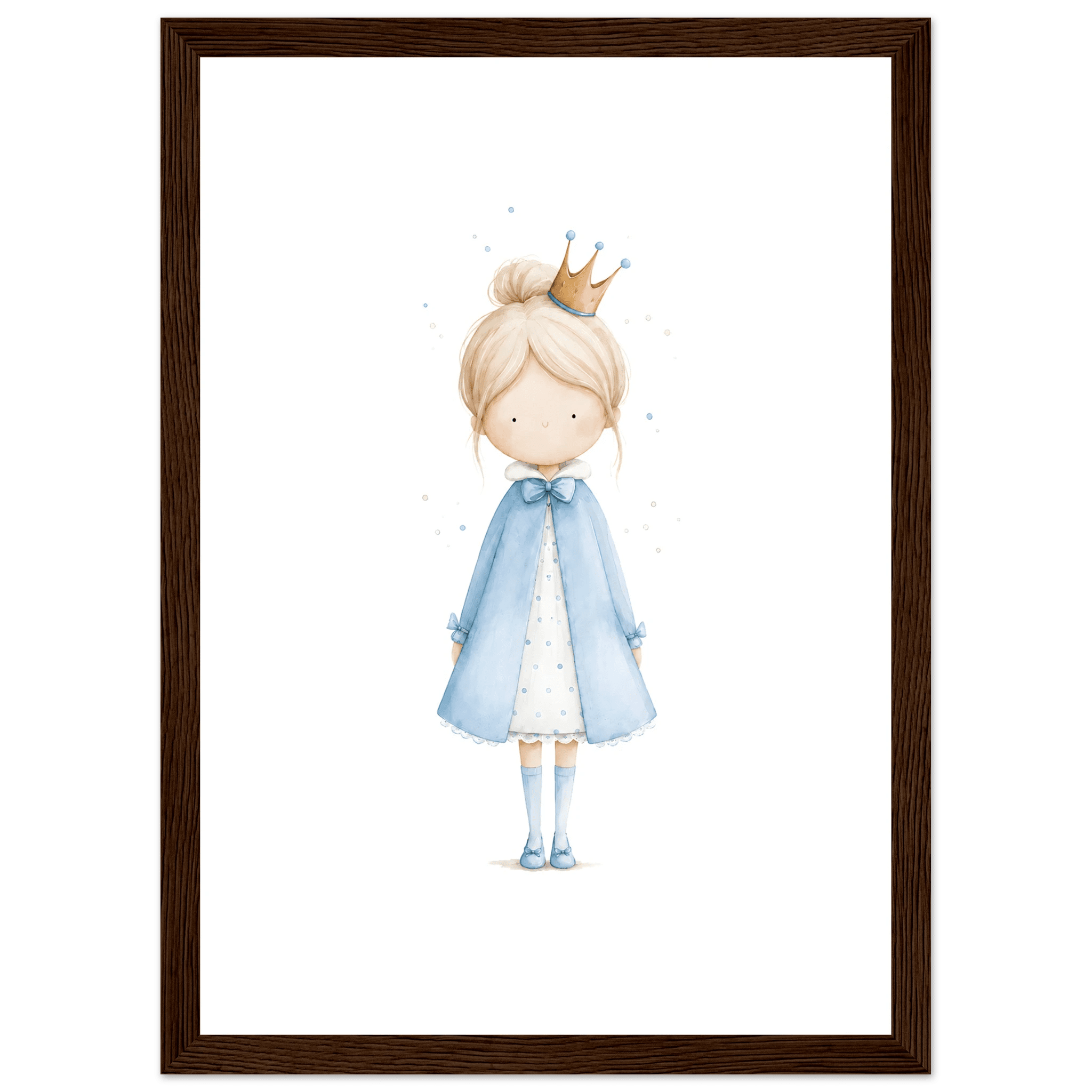 Liten Prinsessa - Personlig Text 💙 poster