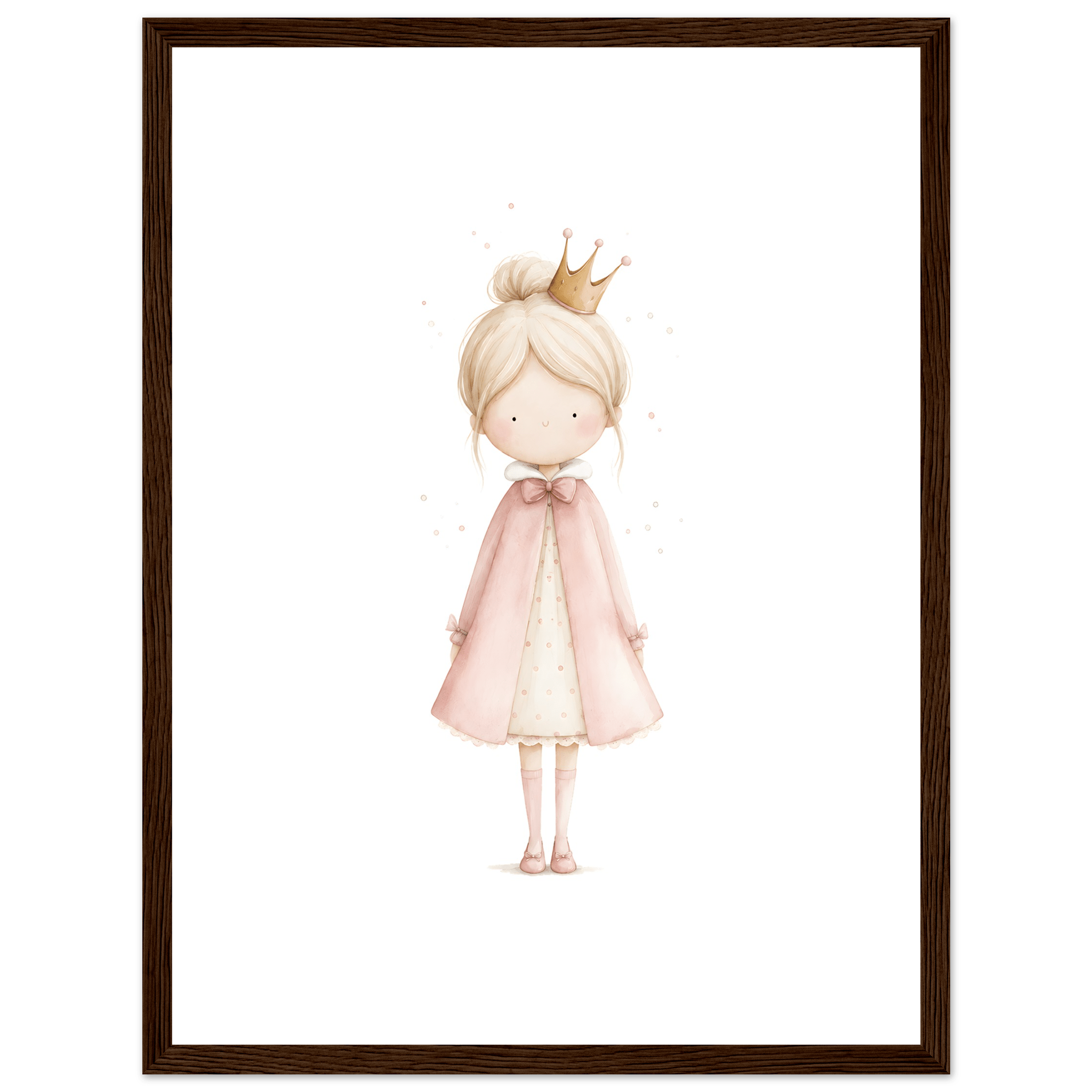 Liten Prinsessa – Personlig Text 💗 poster