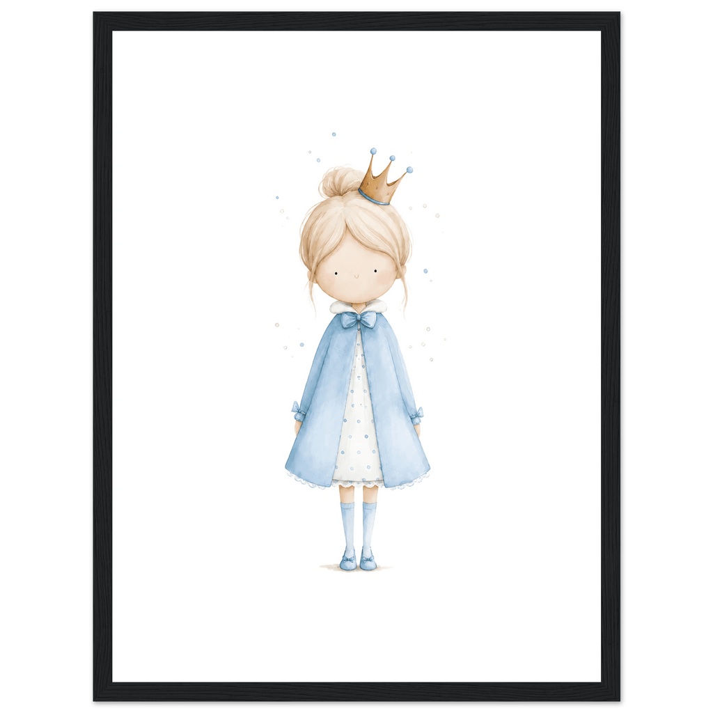 Liten Prinsessa - Personlig Text 💙 poster