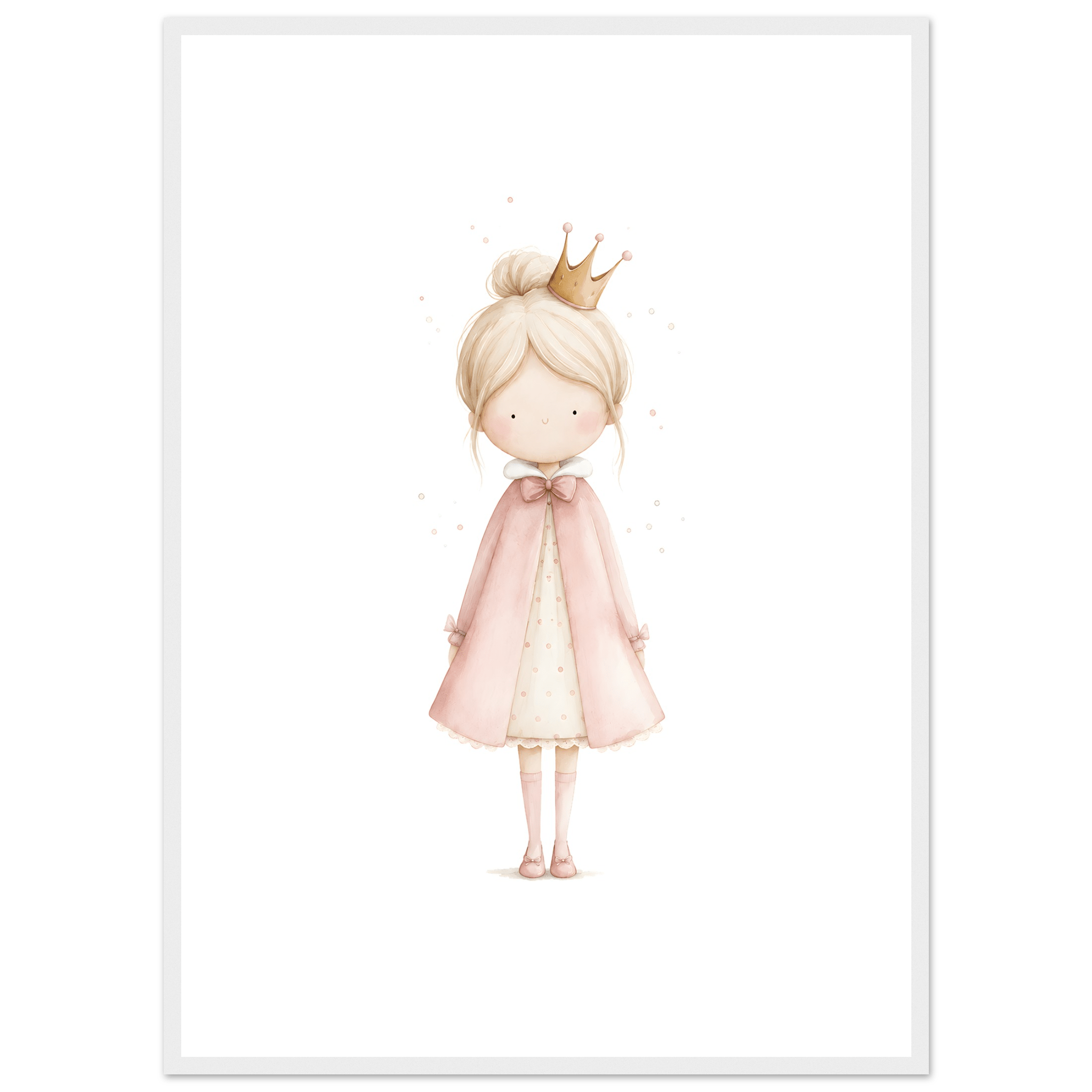 Liten Prinsessa – Personlig Text 💗 poster