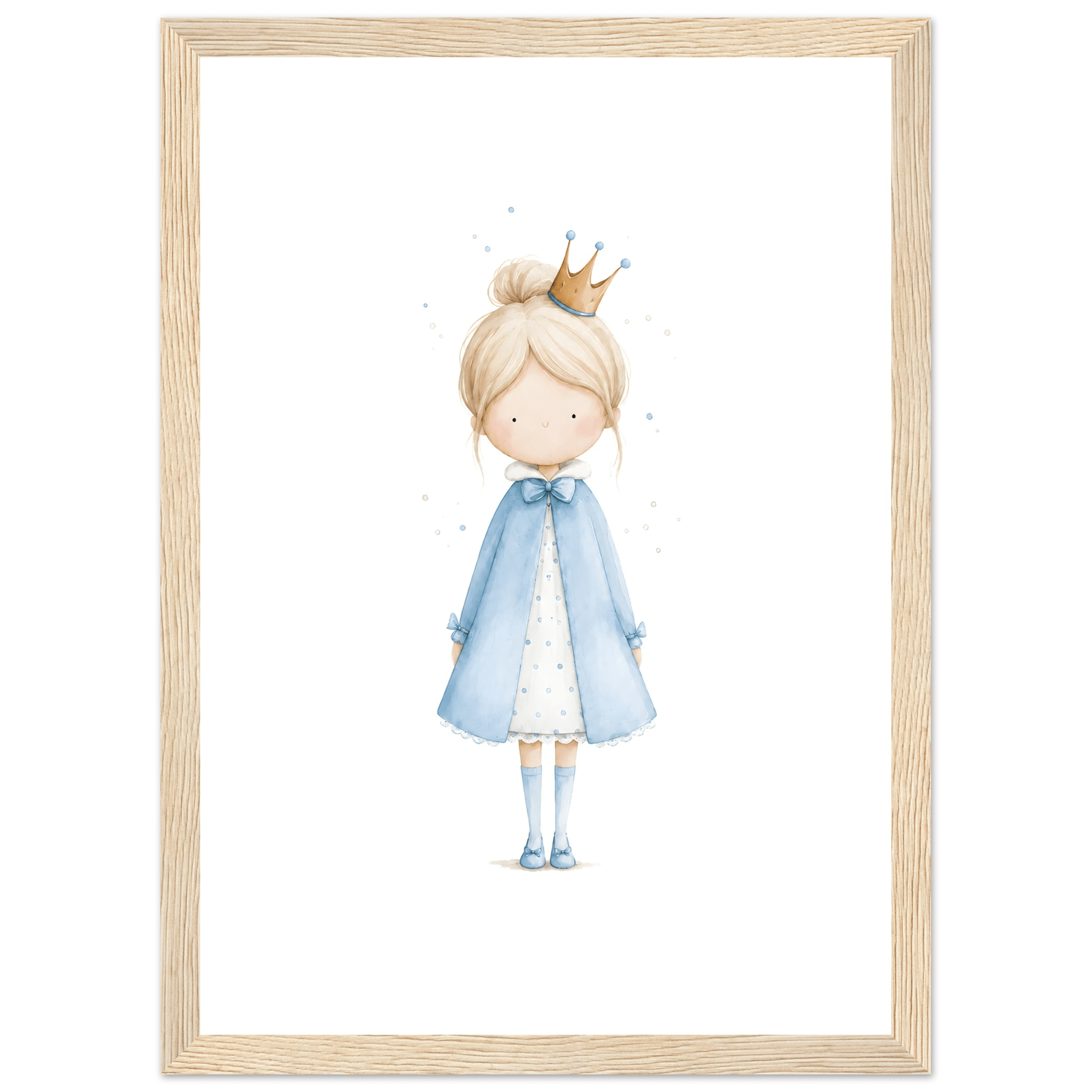 Liten Prinsessa - Personlig Text 💙 poster