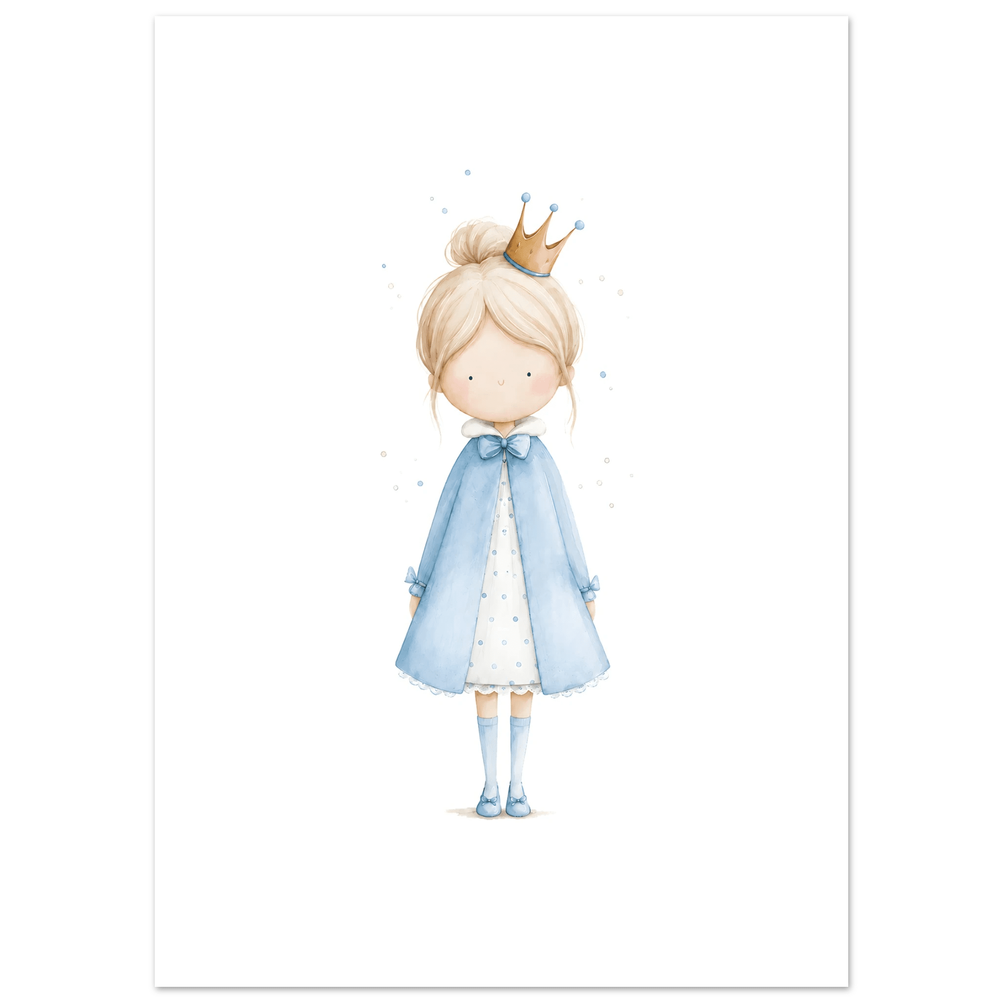 Liten Prinsessa - Personlig Text 💙 poster