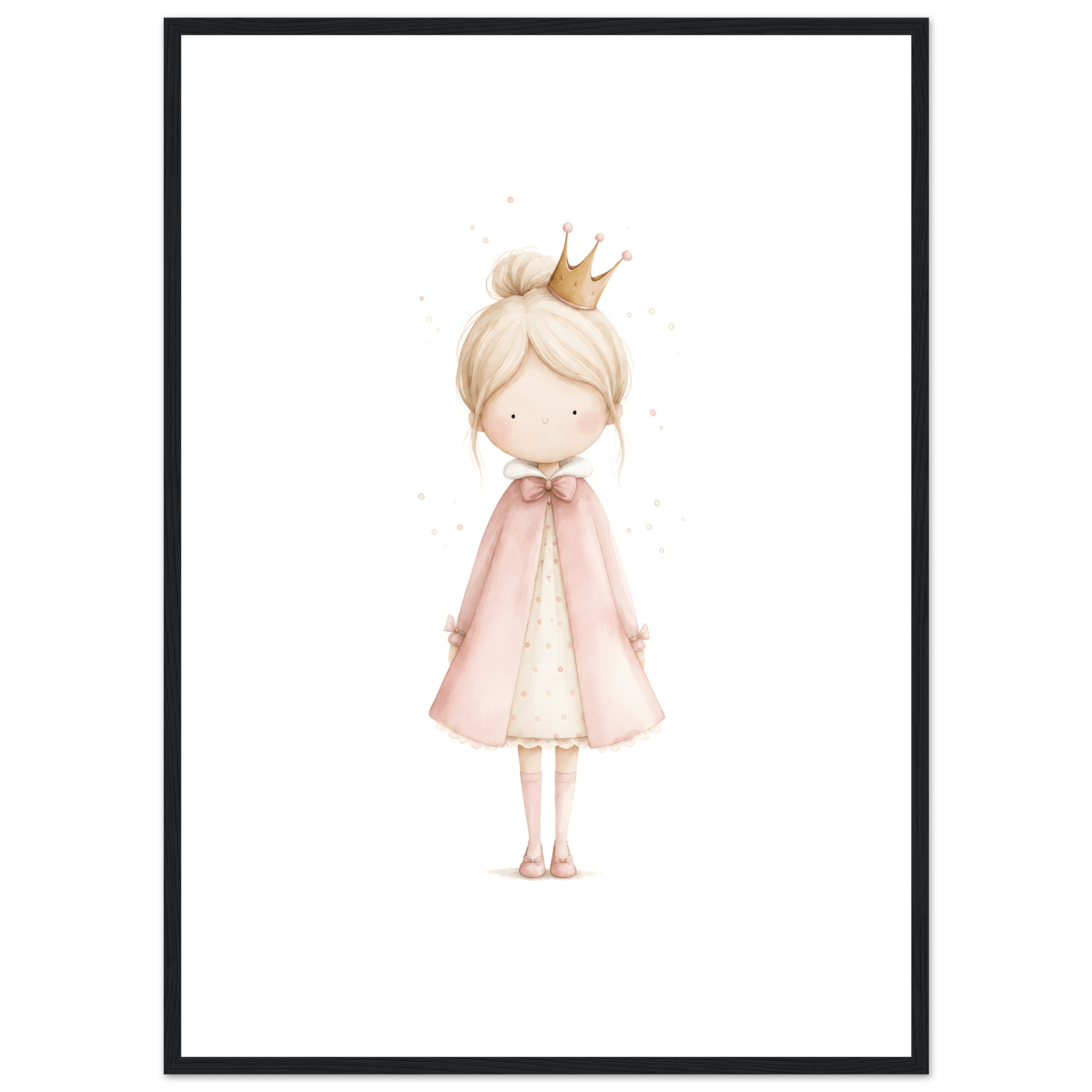 Liten Prinsessa – Personlig Text 💗 poster