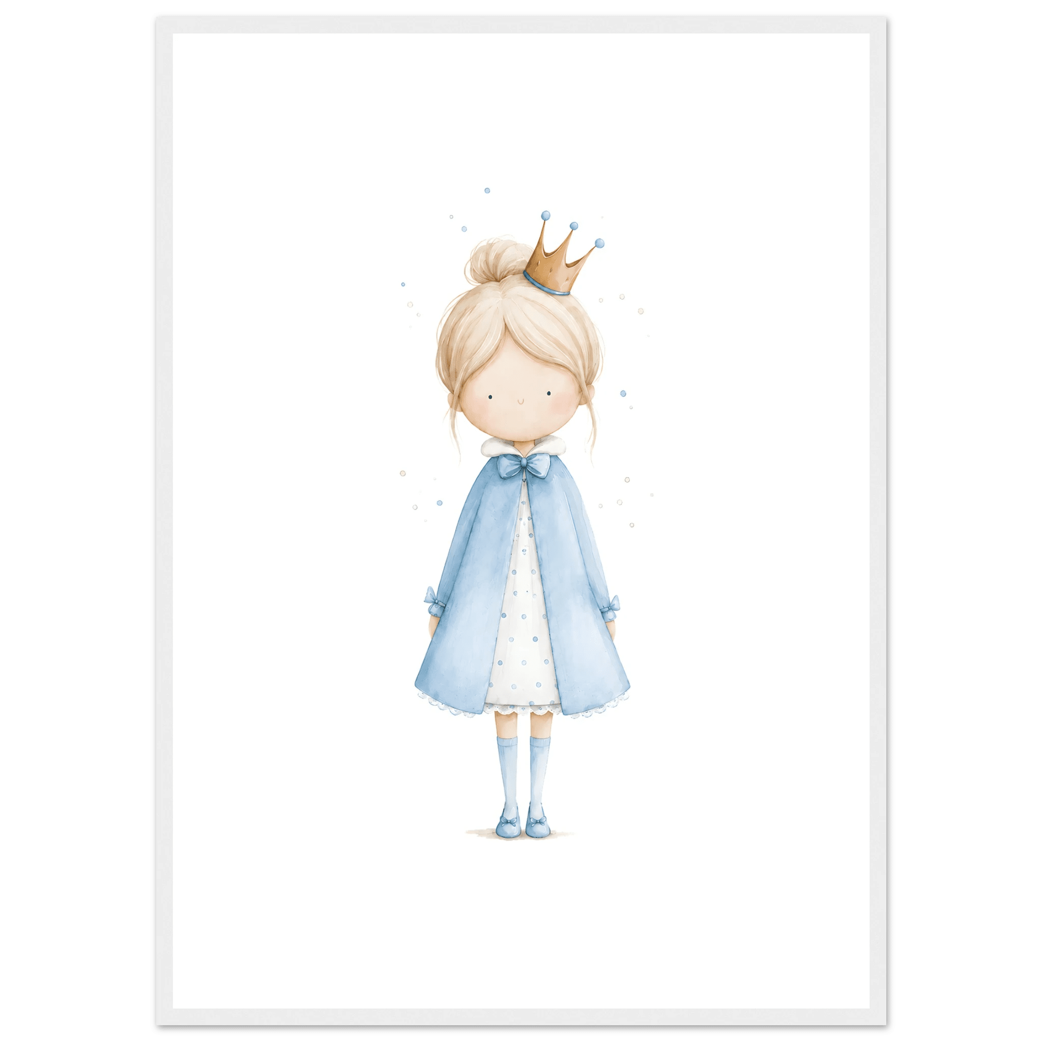 Liten Prinsessa - Personlig Text 💙 poster
