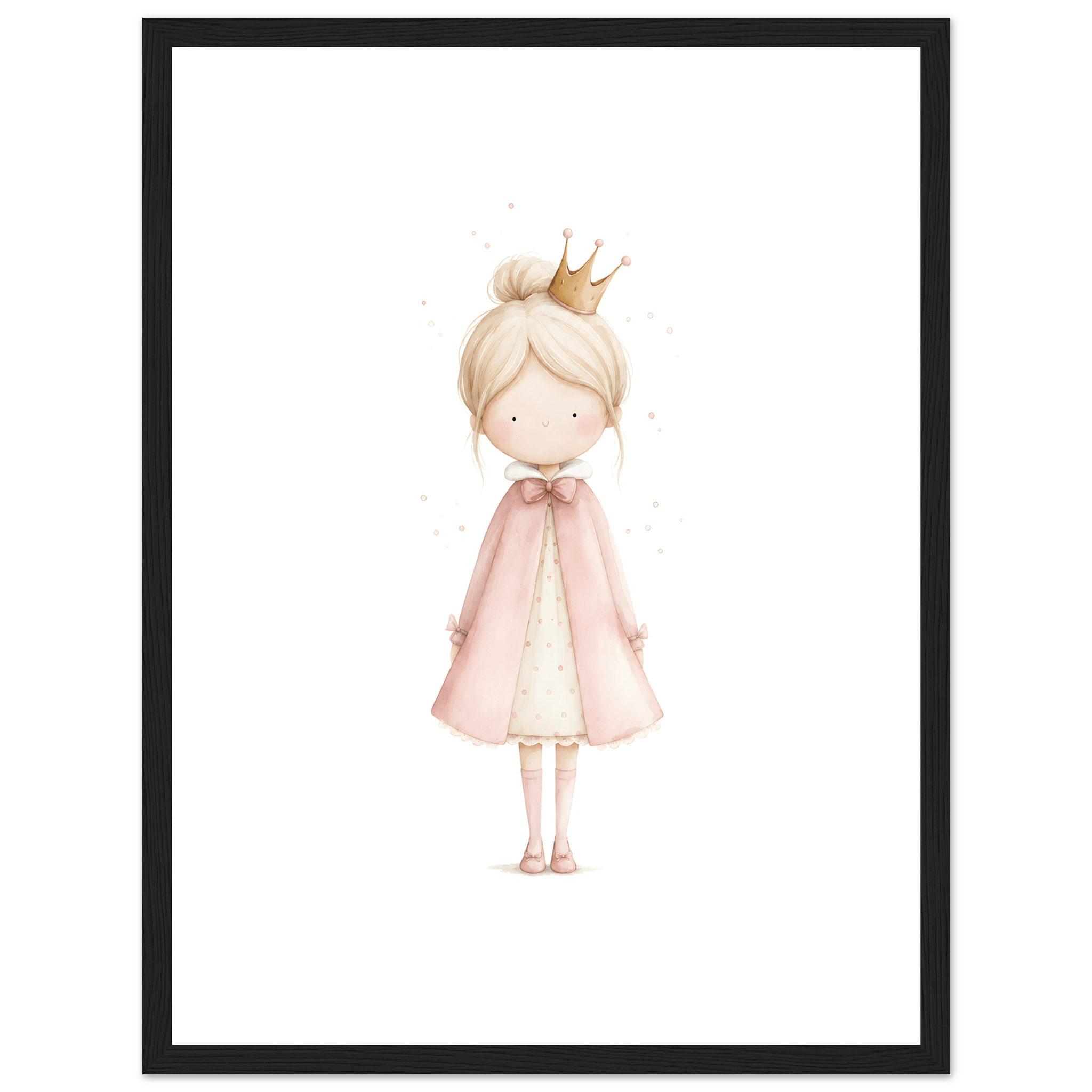 Liten Prinsessa – Personlig Text 💗 poster
