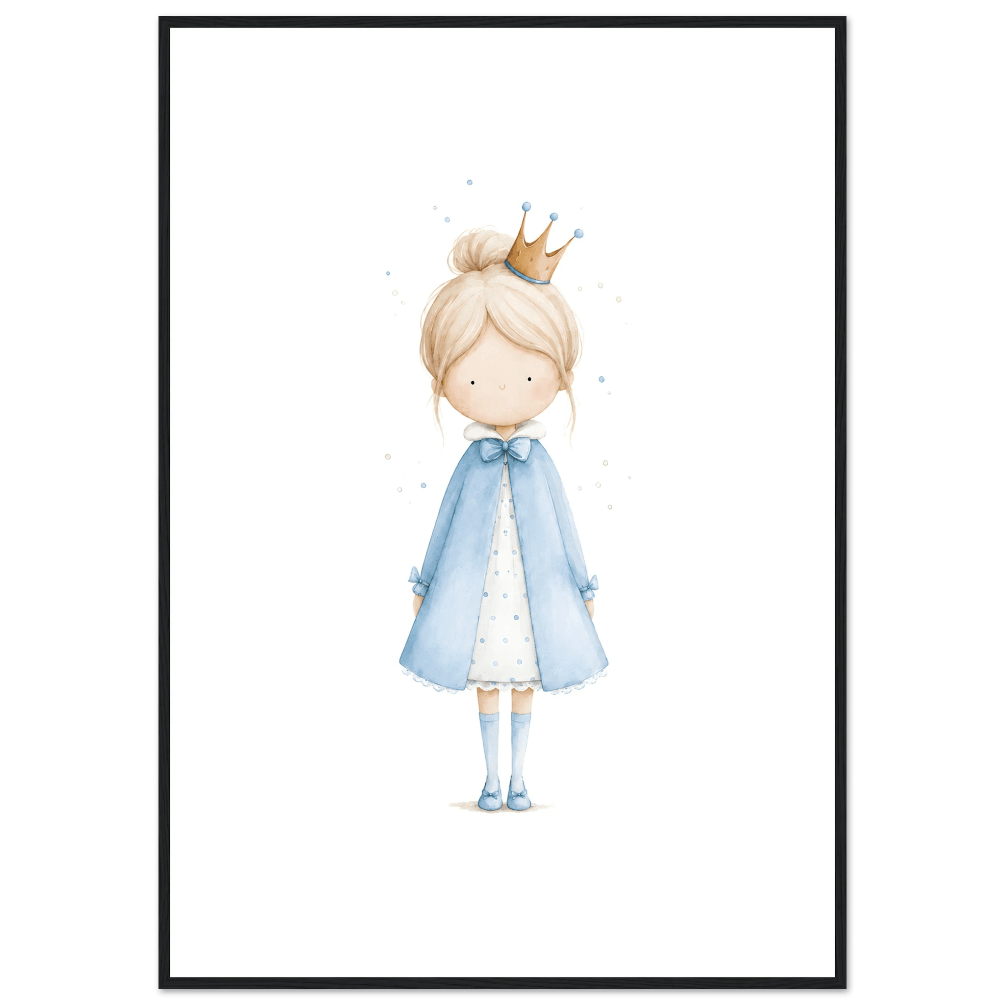Liten Prinsessa - Personlig Text 💙 poster