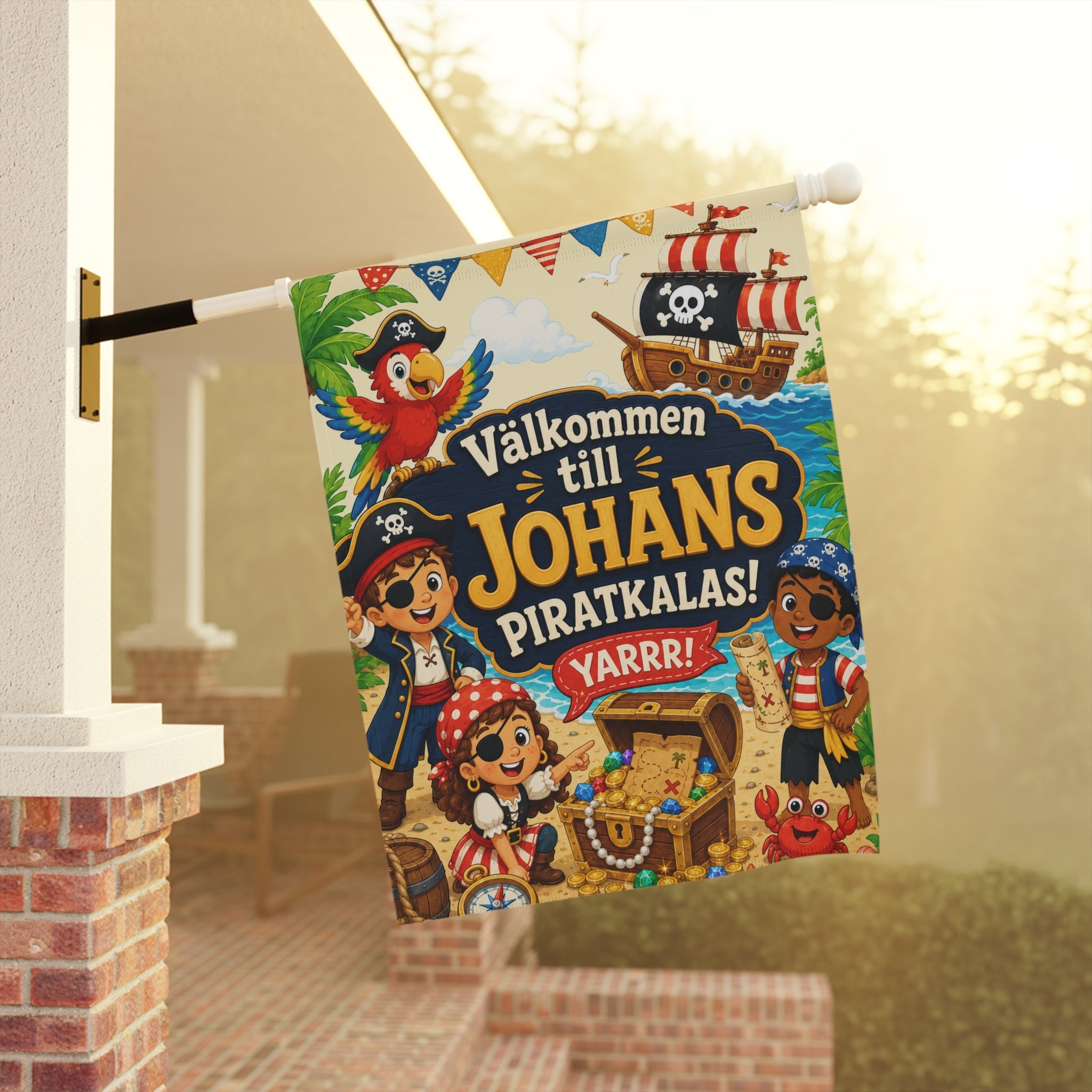 Personlig flagga / banner poster