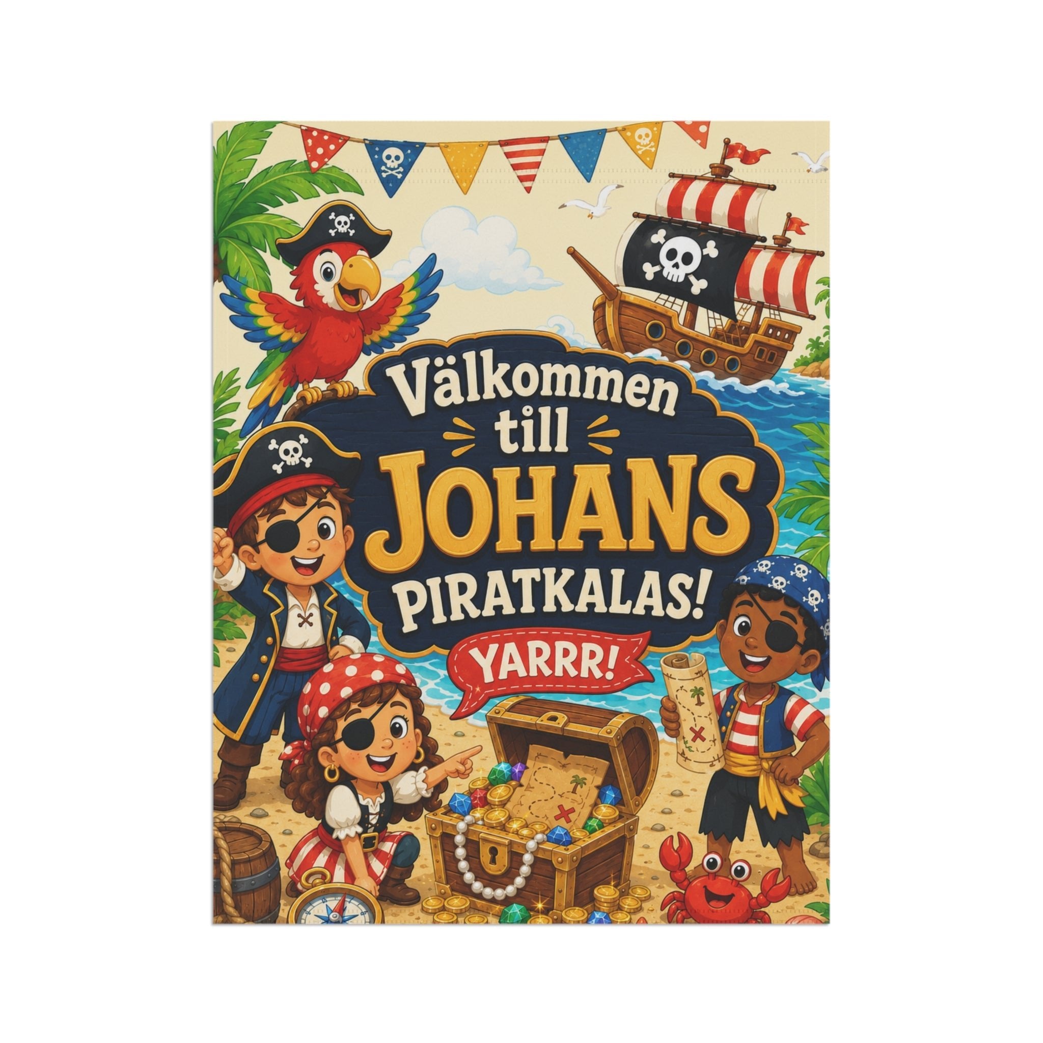 Personlig flagga / banner poster