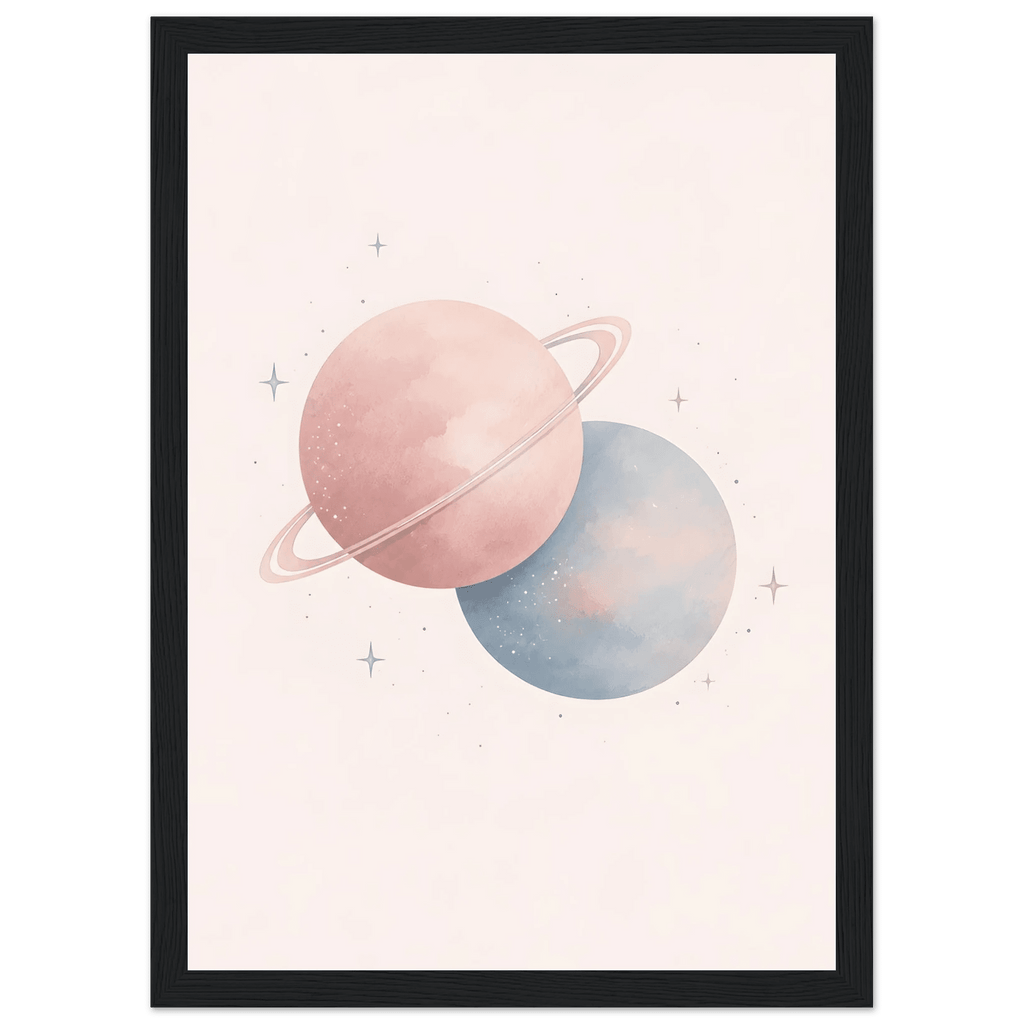 Planeter rymdposter poster