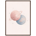 Planeter rymdposter poster