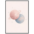 Planeter rymdposter poster