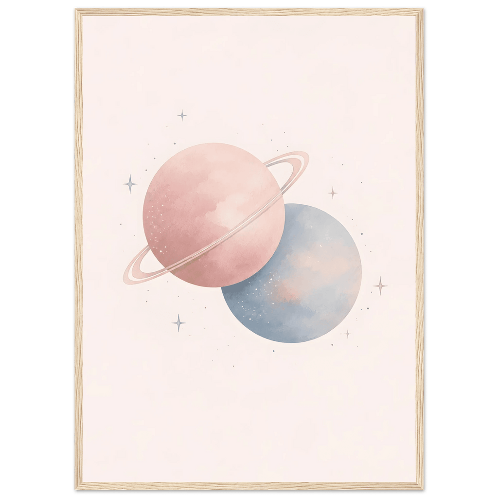 Planeter rymdposter poster