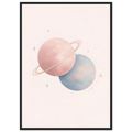 Planeter rymdposter poster