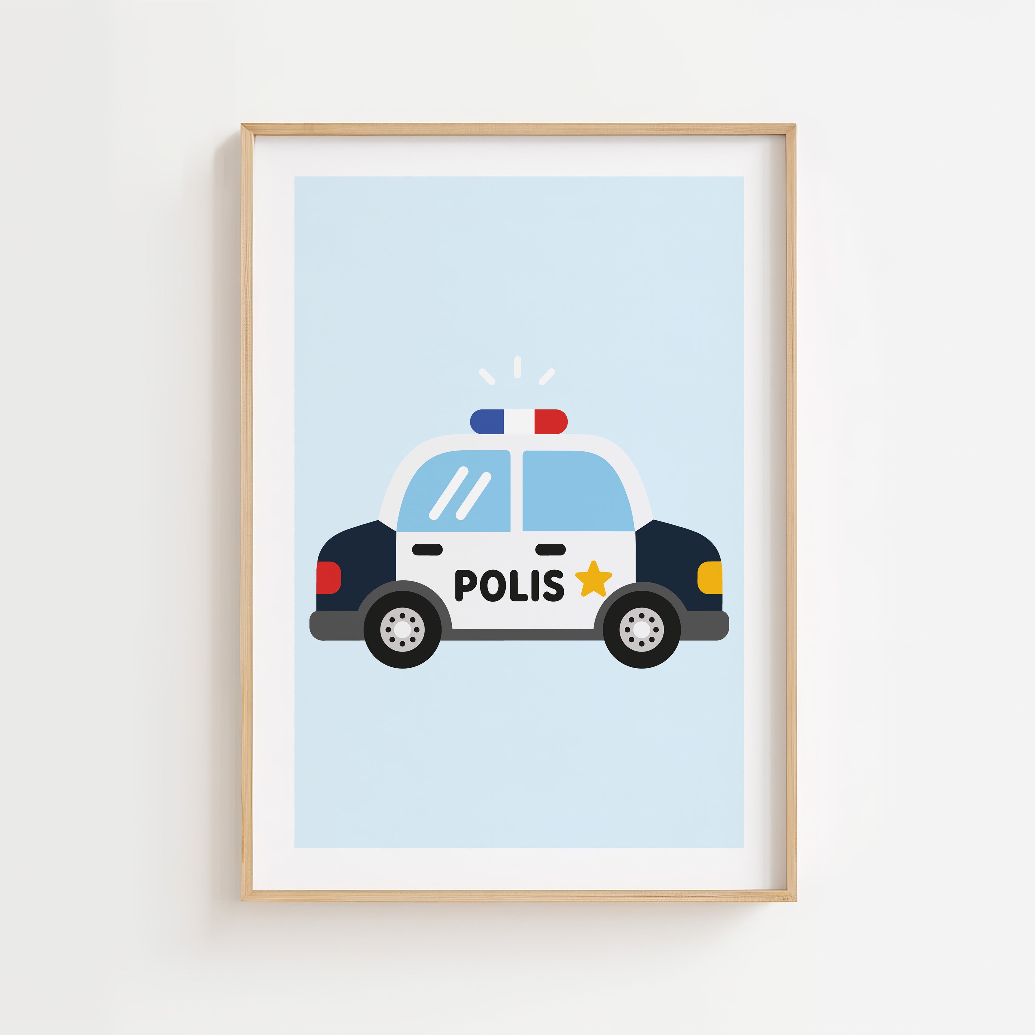 Polisbil Poster