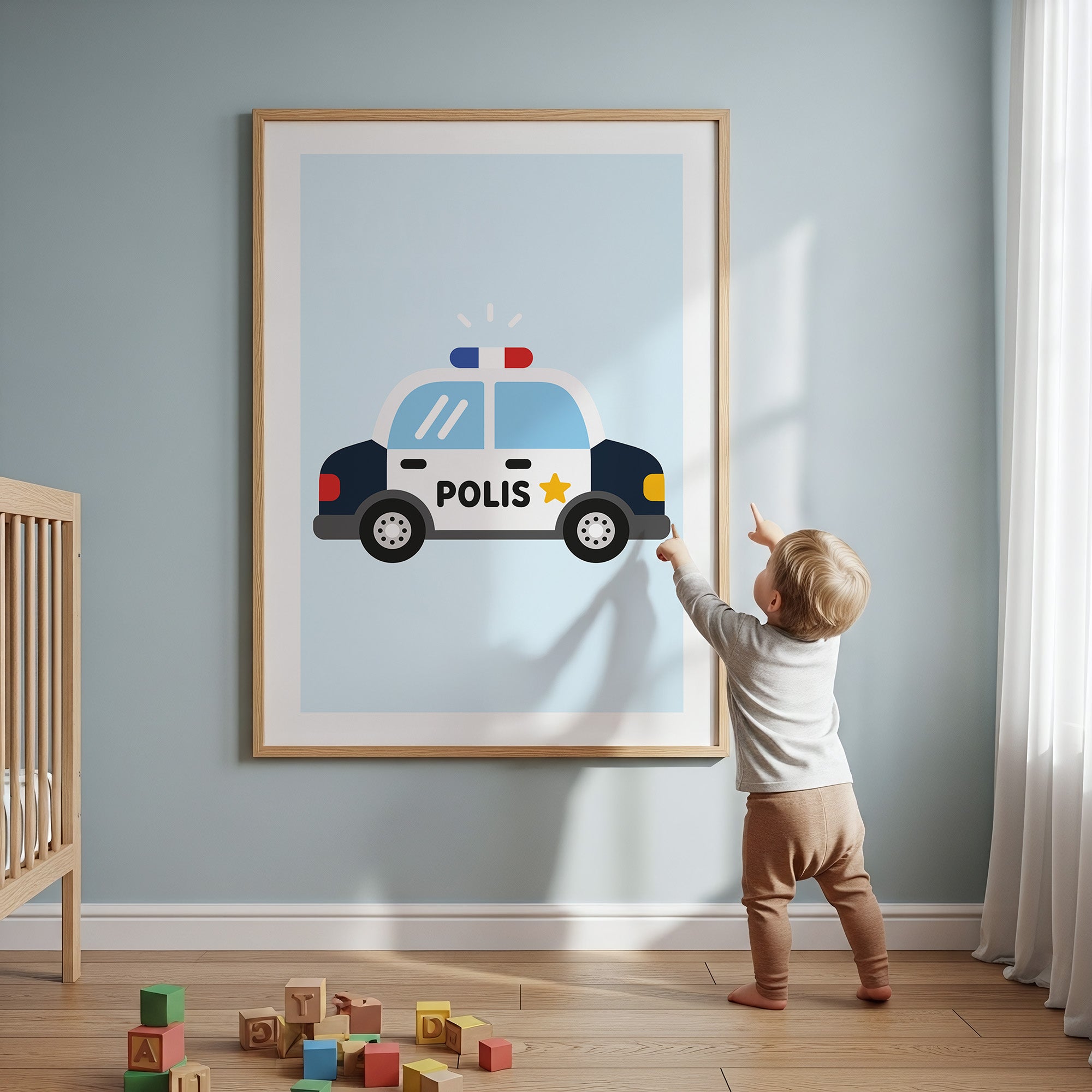 Polisbil Poster