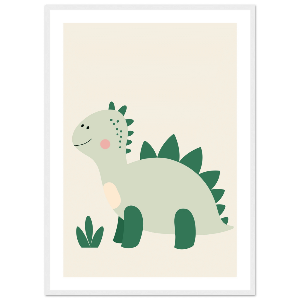 Stegosaurus dinosaurieposter poster